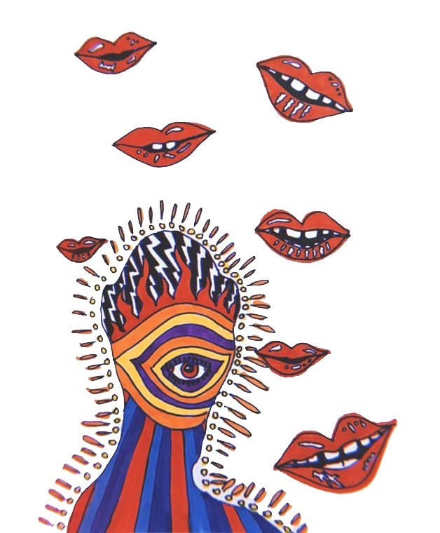 the less I know the better, 2018 // pen and marker on paper