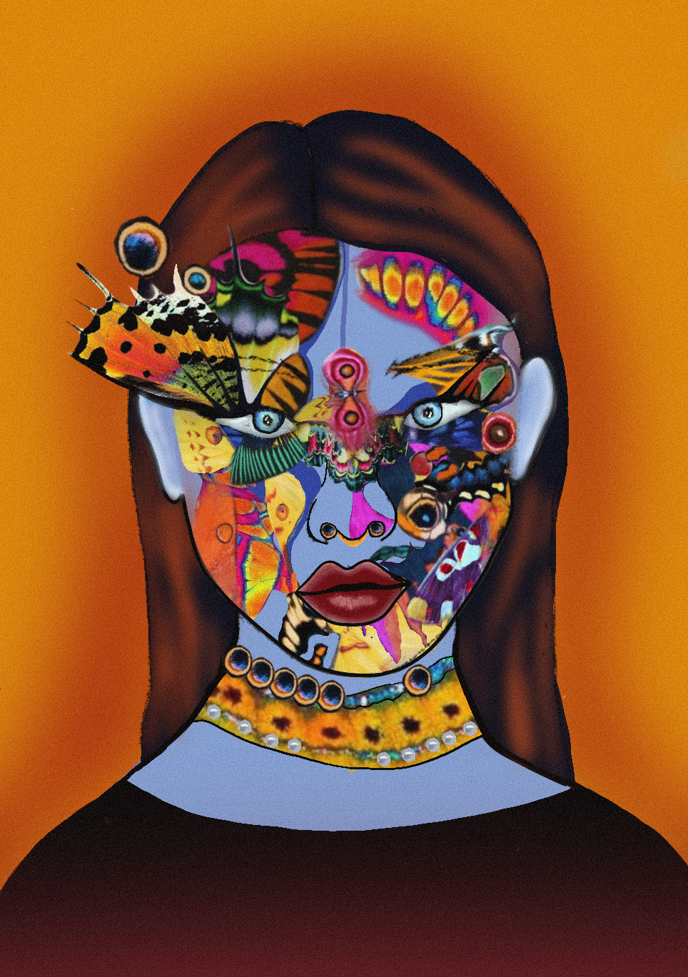 selva, 2023 // collage, procreate