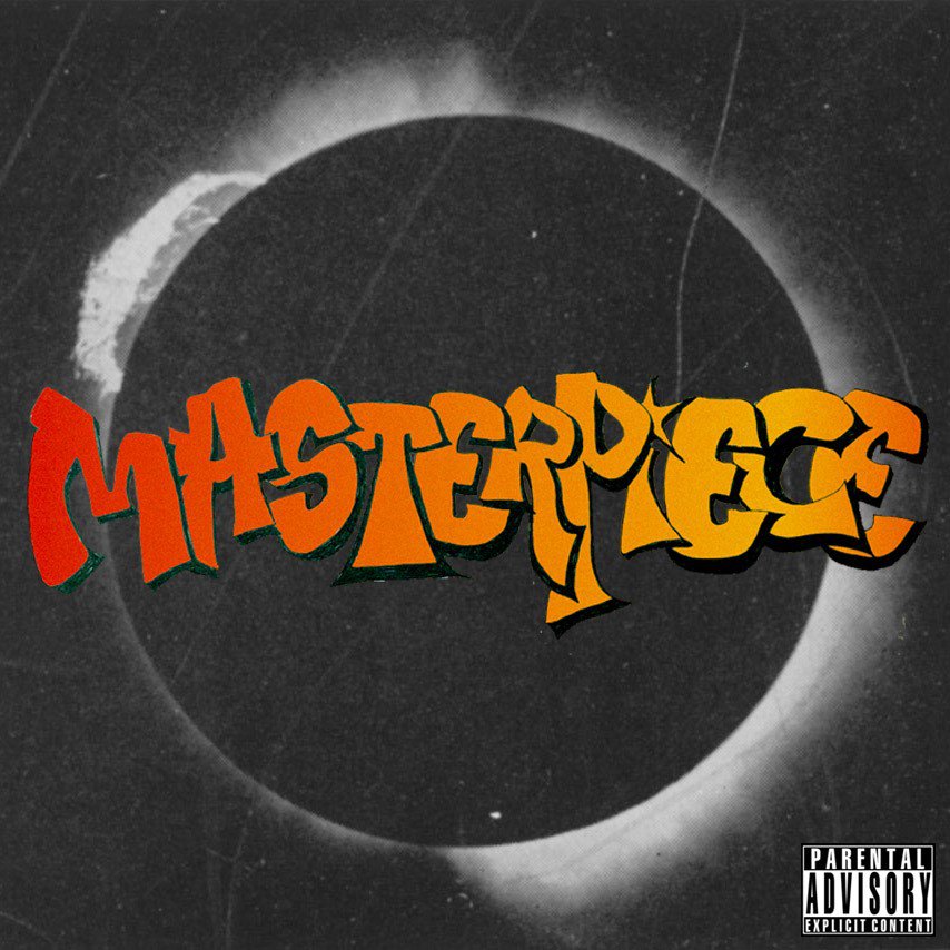 commissioned album cover, 2019 // hand drawn calligraphy, collaged in photoshop