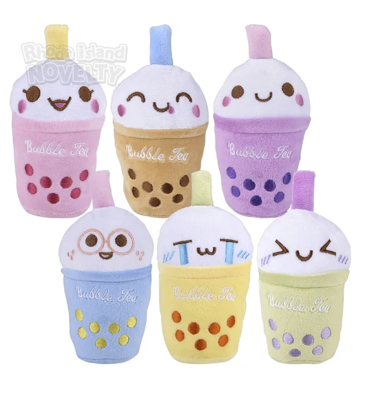 4" Bubble tea plush assortment