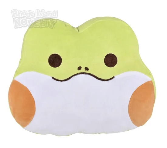 16" Frog pillow