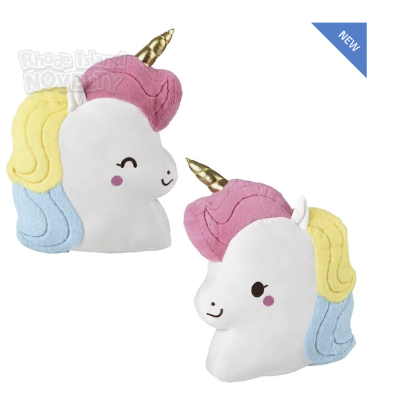 16" Unicorn reversible pillow