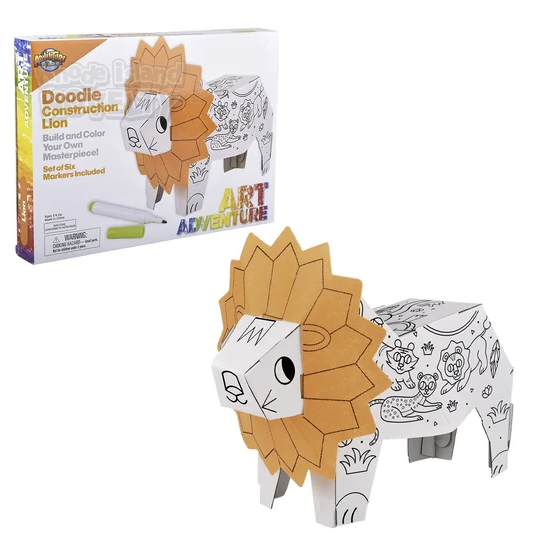 Doodle lion