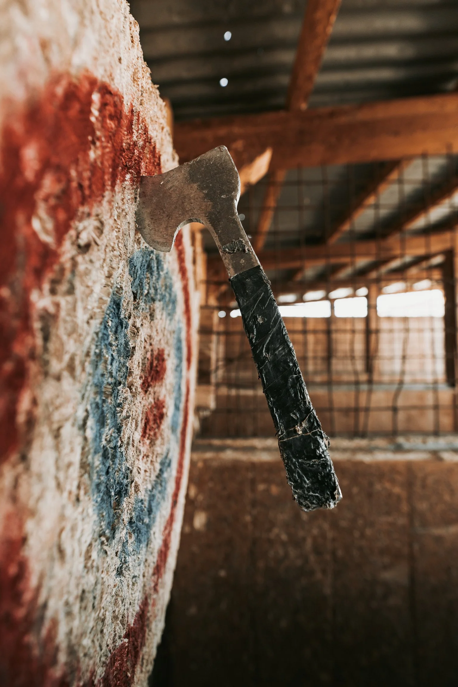 Lancer de hache pour team building à Valence