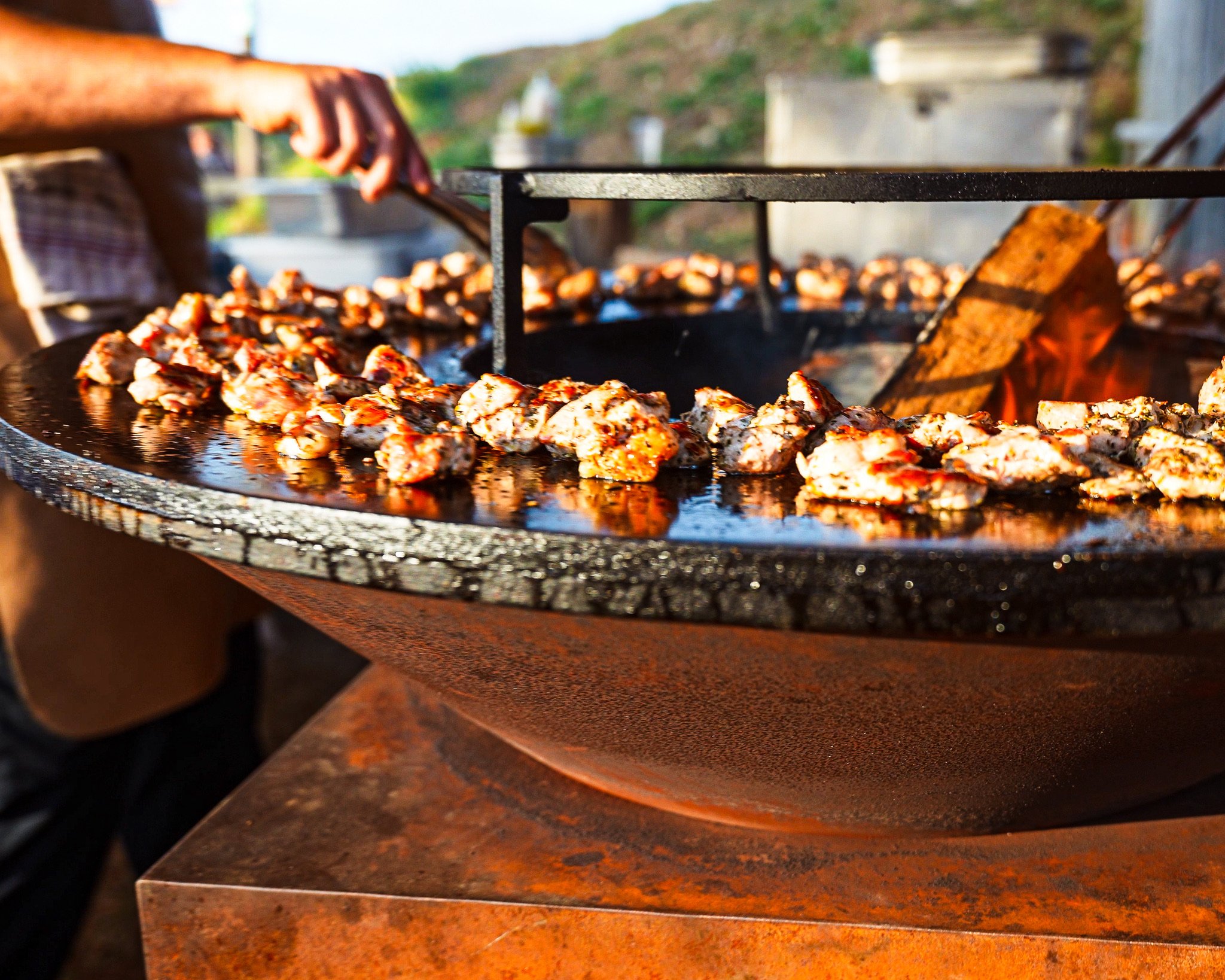 Cuisine au brasero originale