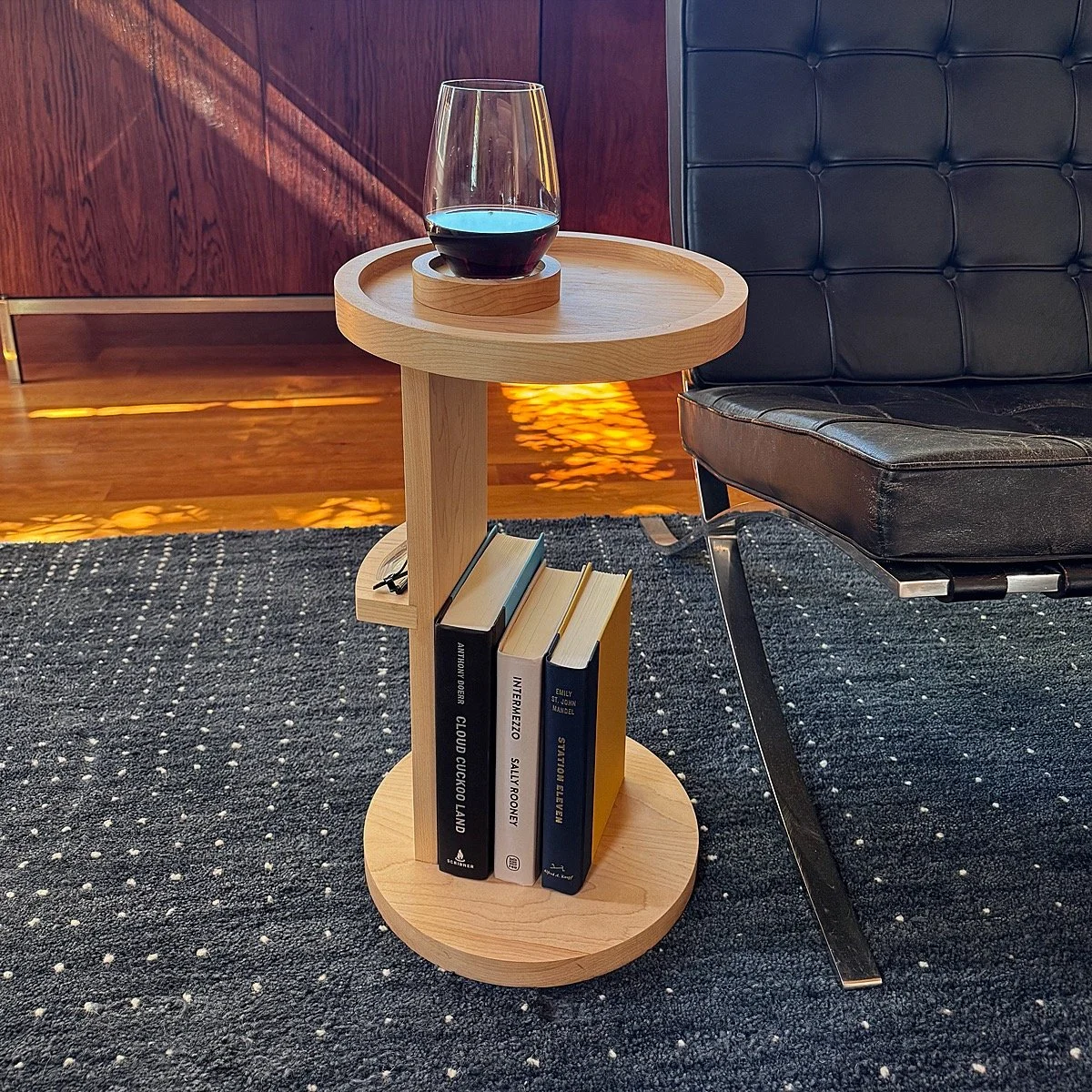 Every great reading chair deserves a great table. Like all Zella/Hague Side Tables, the Ernest weighs over 13 pounds, thanks to a steel plate in the base, for stability and heft. Learn more and get free shipping at zellahague.com. Link in bio.

#zell