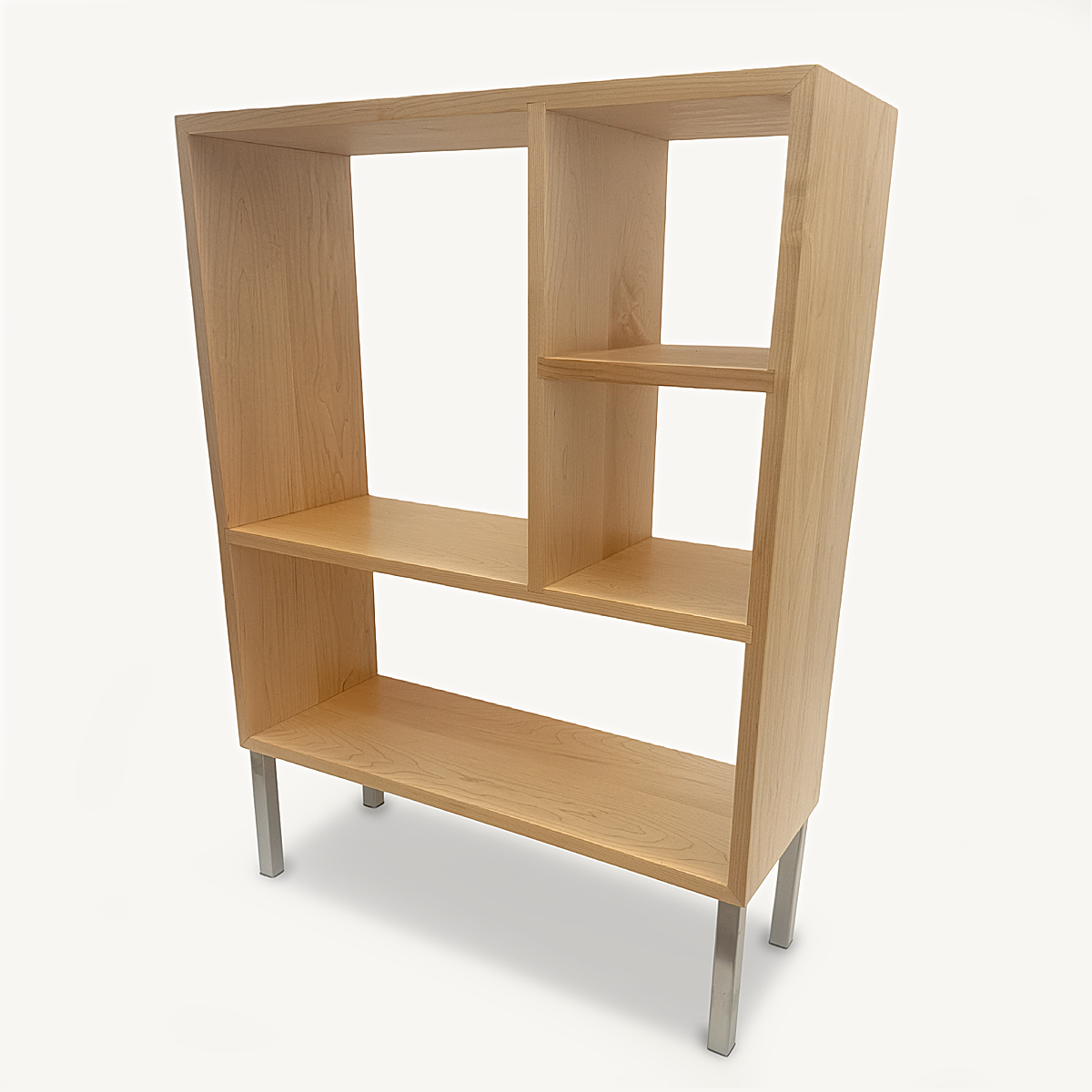 Davis Display Case, minimal, modern, solid wood