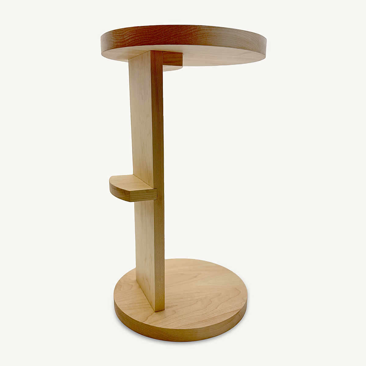 Ernest Side Table, solid wood, minimal, modern