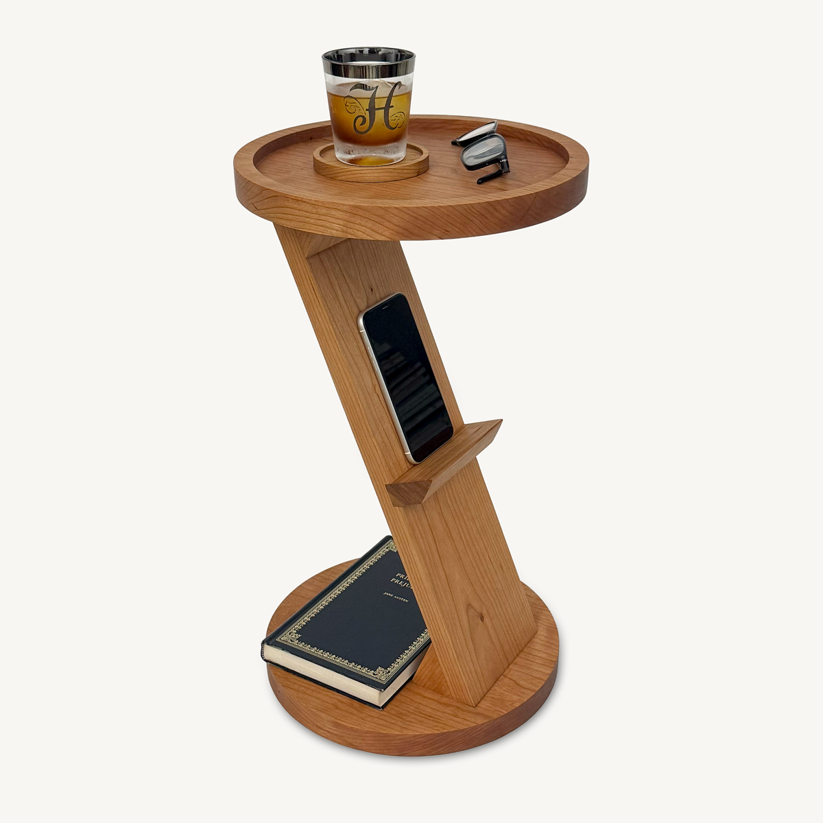 Maya Side Table, solid wood, minimal, modern