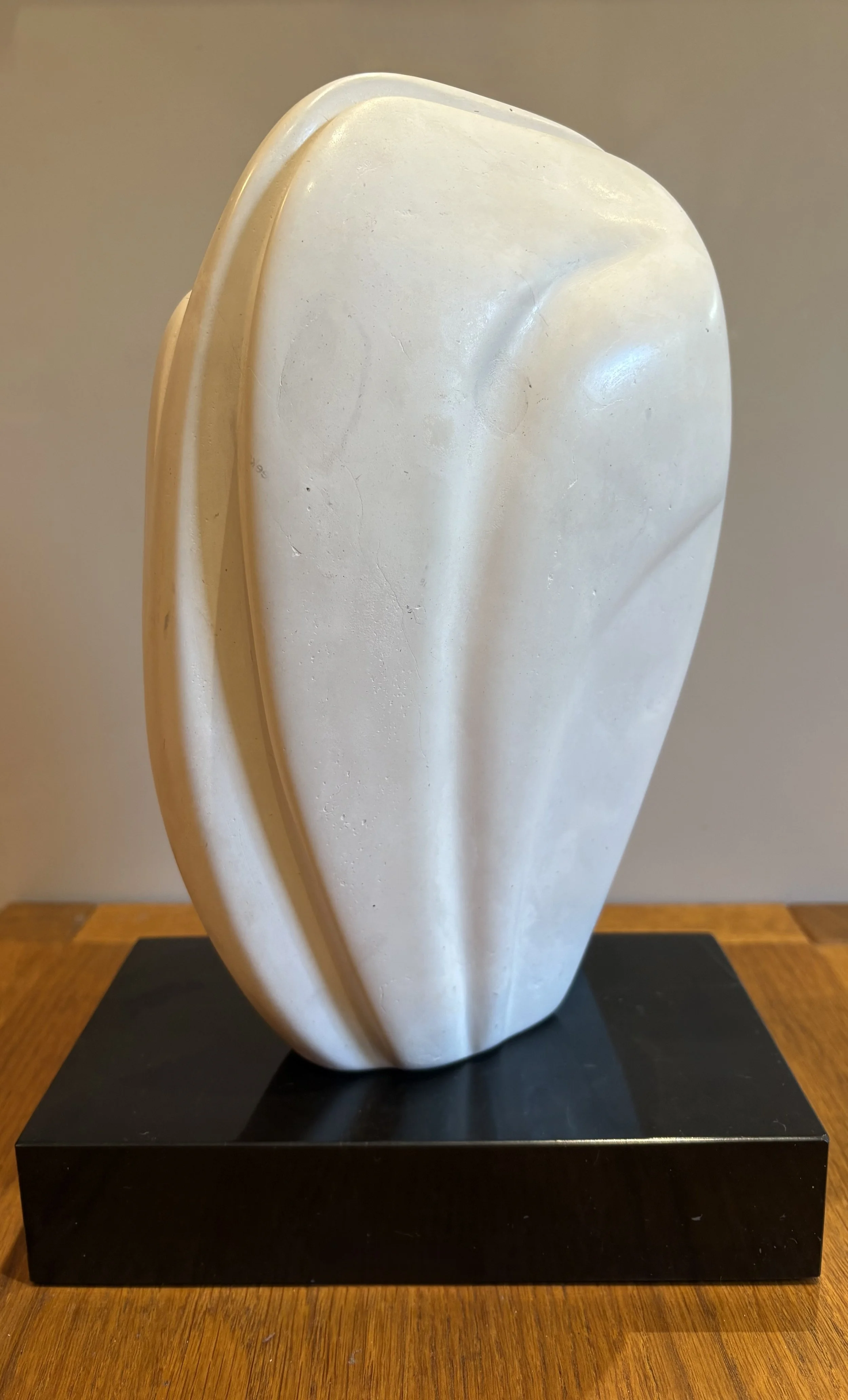 Flamborough Clam, 2025 (1). East Yorkshire Chalk 26x16x10cm