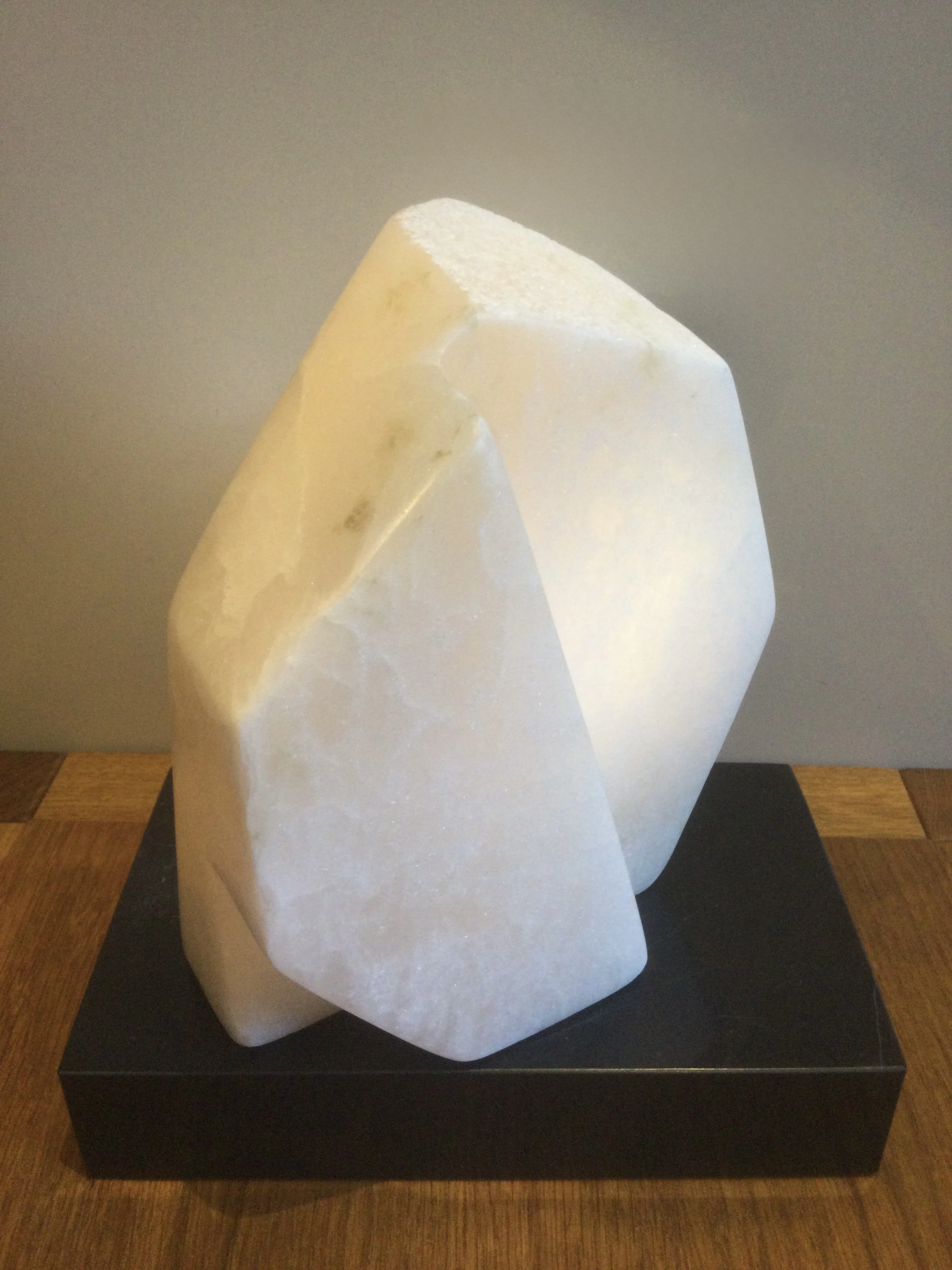 Fragmented Blush 2026 (3).  Spanish Rose Alabaster 18x16x11cm