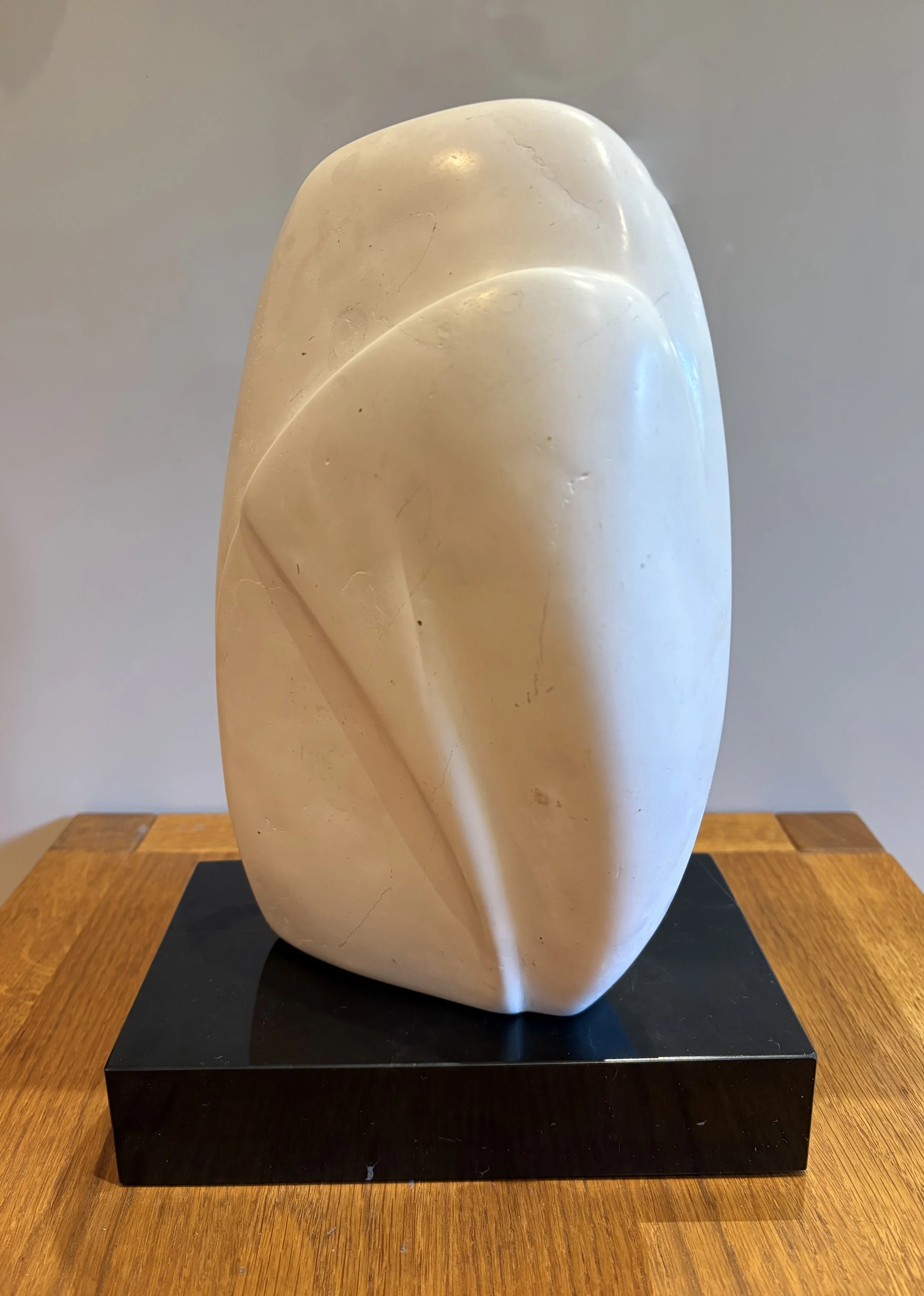 Flamborough Clam, 2025 (2) East Yorkshire Chalk 26x16x10cm