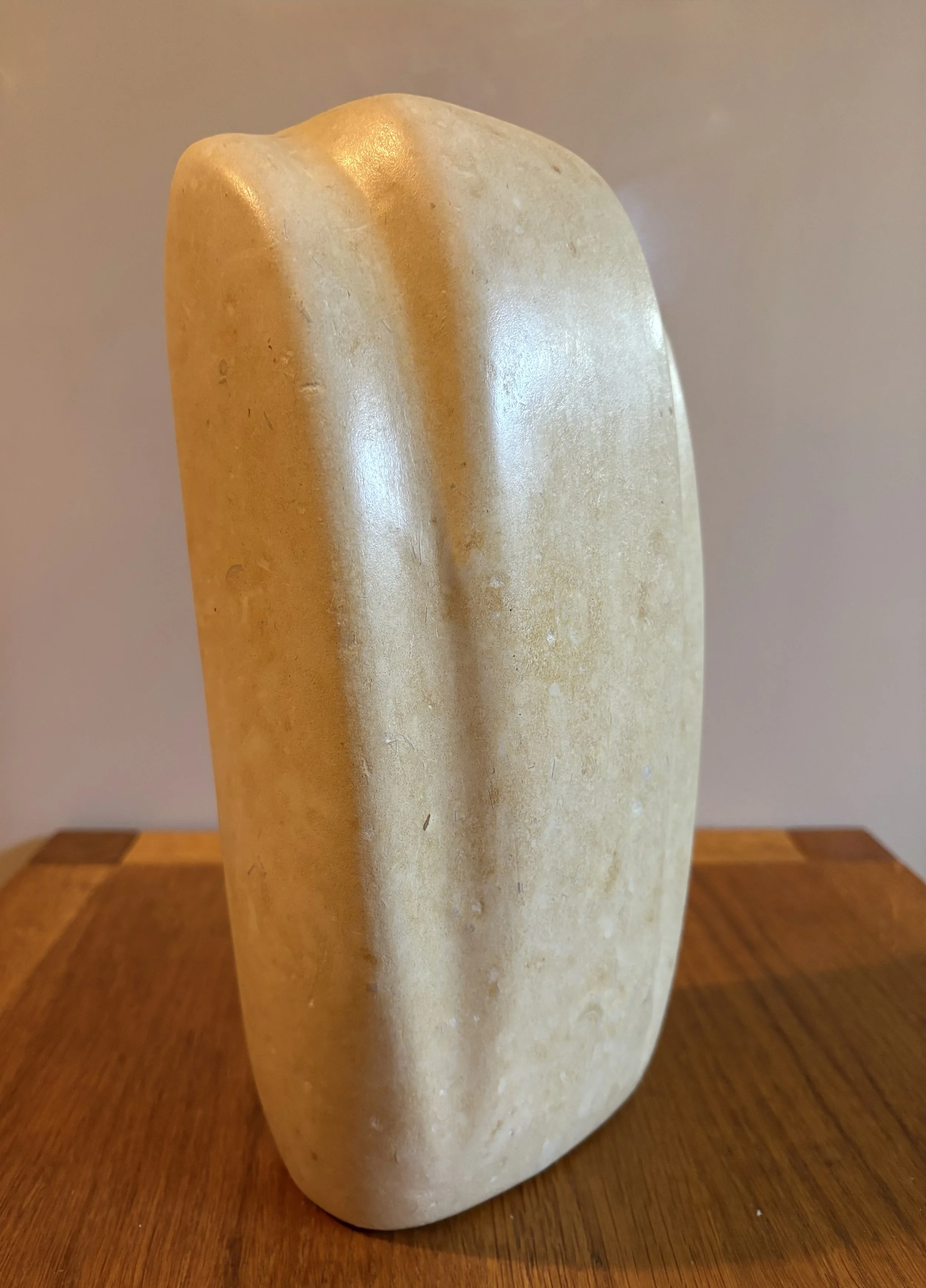 Series Gold 6 Streamline 2026.  Maltese Limestone/24ct Gold Leaf 27x13x10