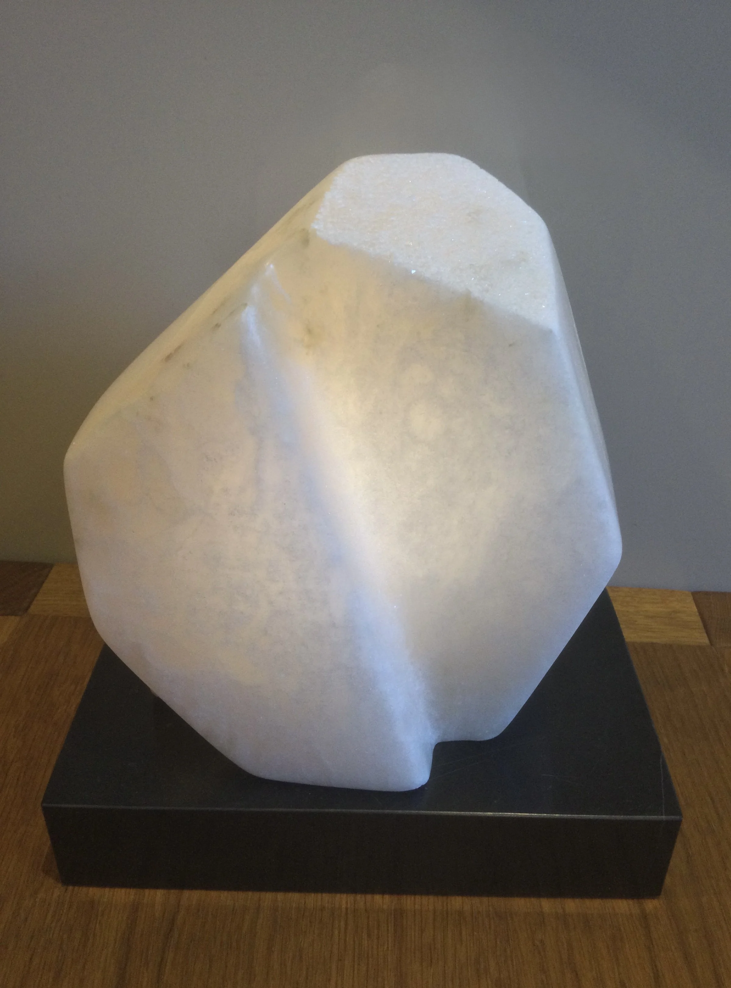 Fragmented Blush 2026 (2).  Spanish Rose Alabaster 18x16x11cm