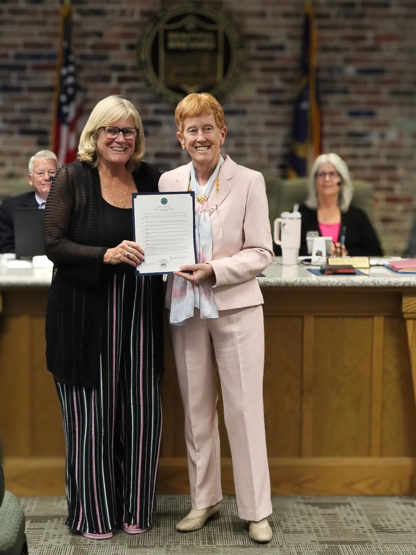 A heartfelt thank you to the City of Brevard and Mayor Maureen Copelof for issuing a proclamation recognizing October as Domestic Violence Awareness Month. Your support helps shine a light on this important issue and strengthens our community&rsquo;s