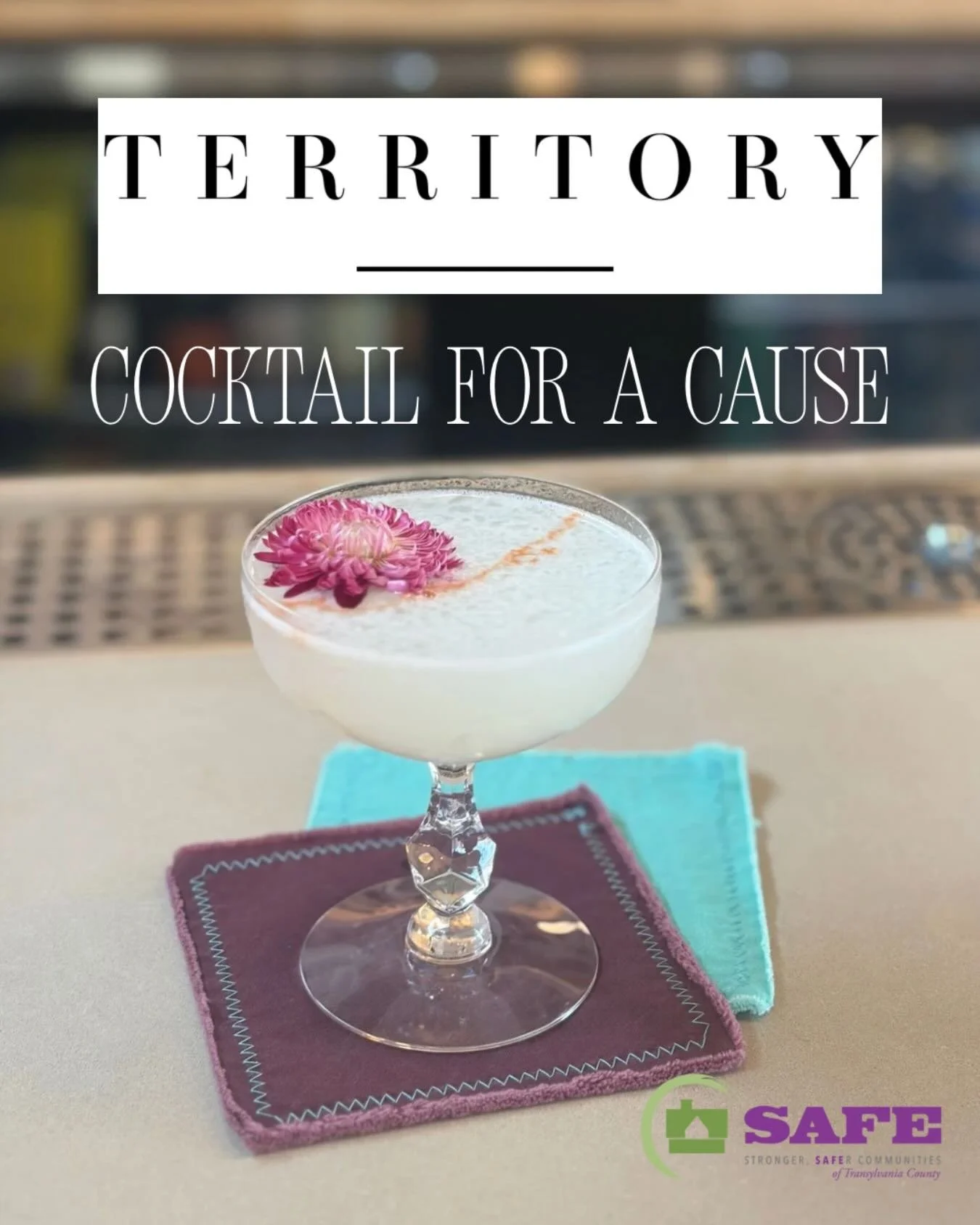 We&rsquo;re starting a little early&hellip; 🍸

@territorywine is kicking things off with their Cocktail for a Cause in support of Sexual Assault Awareness Month. Their featured drink, a Lychee Daiquiri, is more than just a great cocktail, a portion 