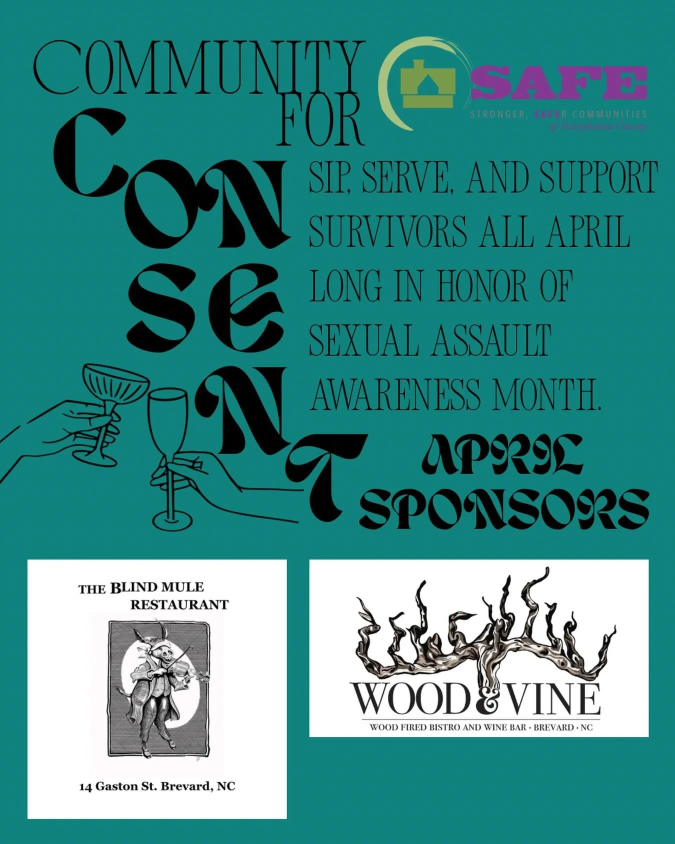 April is Sexual Assault Awareness Month, a time to stand with survivors, amplify their voices, and build stronger, safer communities together.

This month, we&rsquo;re incredibly grateful for the support and generosity of our amazing partners, includ