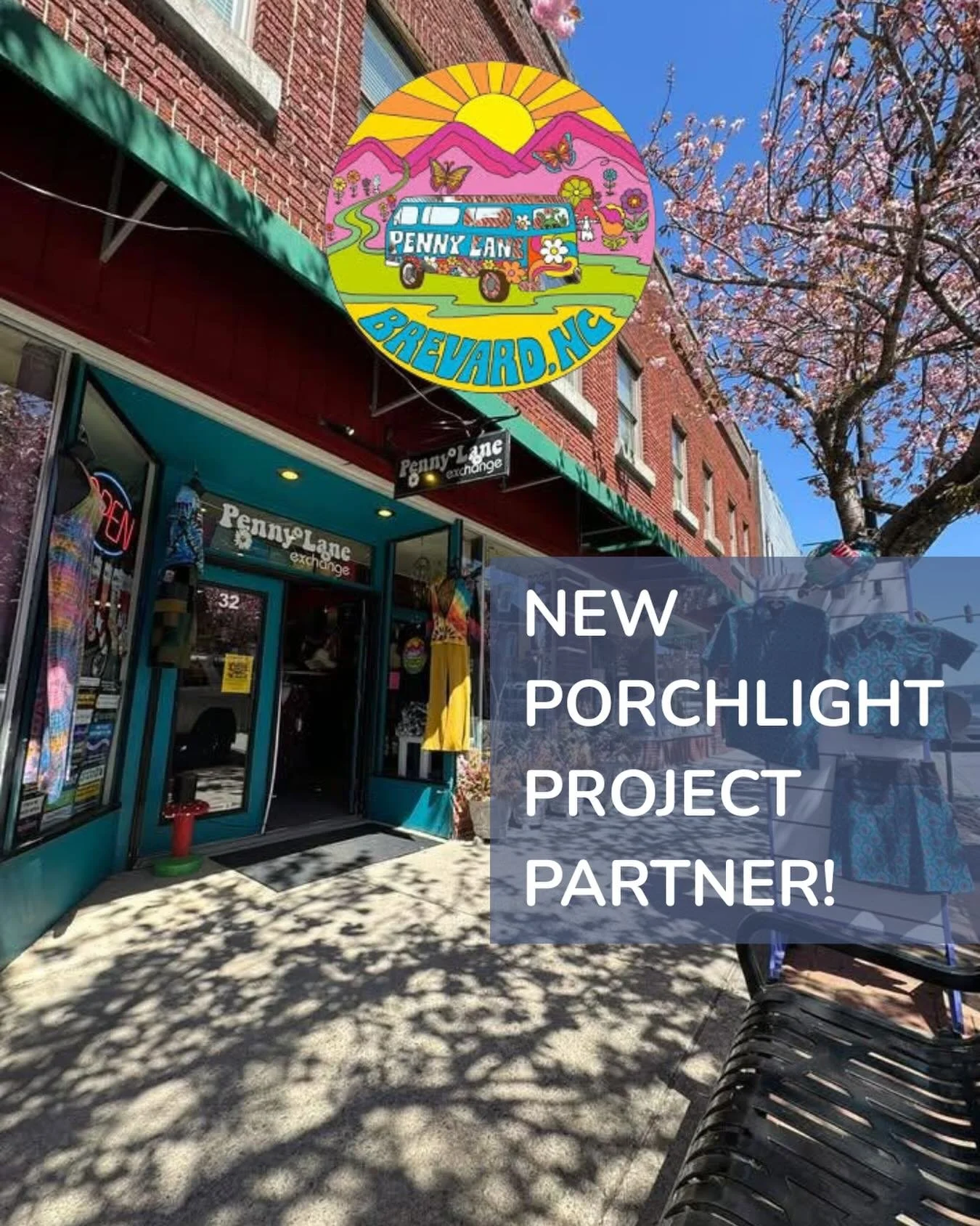 We&rsquo;re so grateful to welcome Penny Lane Exchange as another new partner in the Porchlight Project. 💜

Through the Porchlight Project, local businesses commit to being safe, supportive spaces where survivors can find help, resources, and connec
