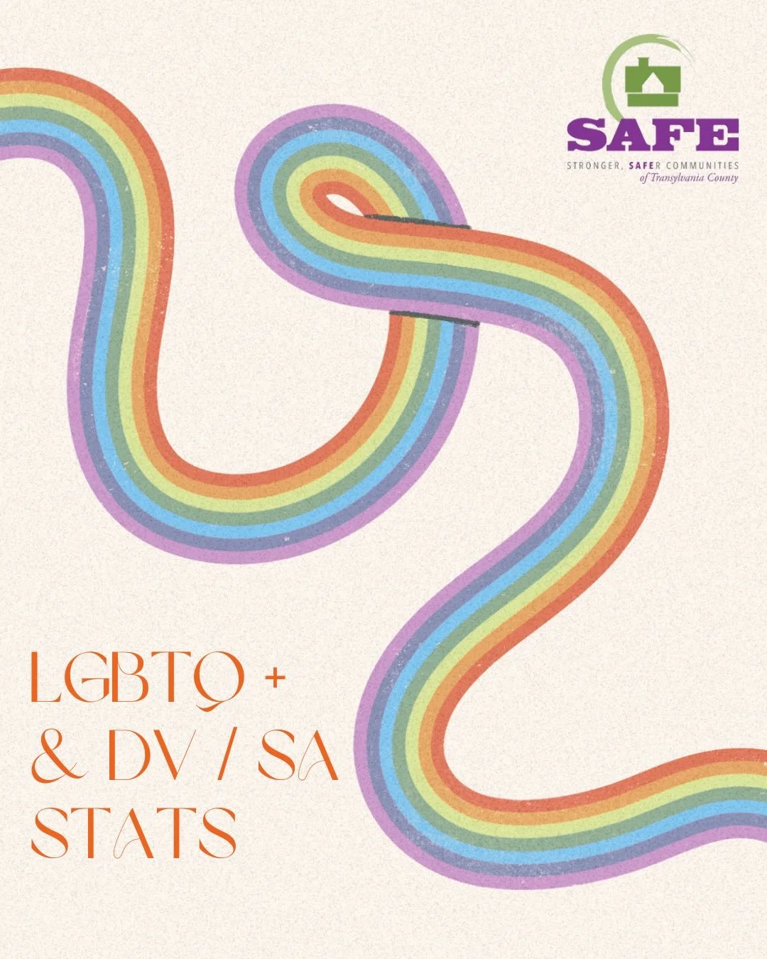 The statistics shared in this post highlight the disproportionate impact that domestic violence, sexual violence, and stalking have on LGBTQ+ individuals. 

Behind every number is a person, and understanding these realities is an important step towar
