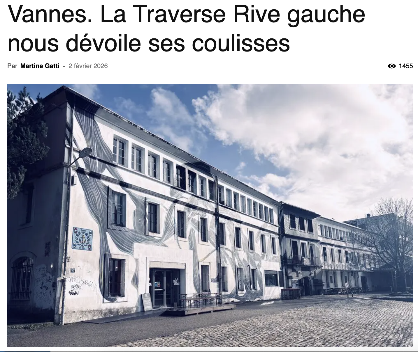 Vannes. La Traverse Rive gauche nous dévoile ses coulisses
