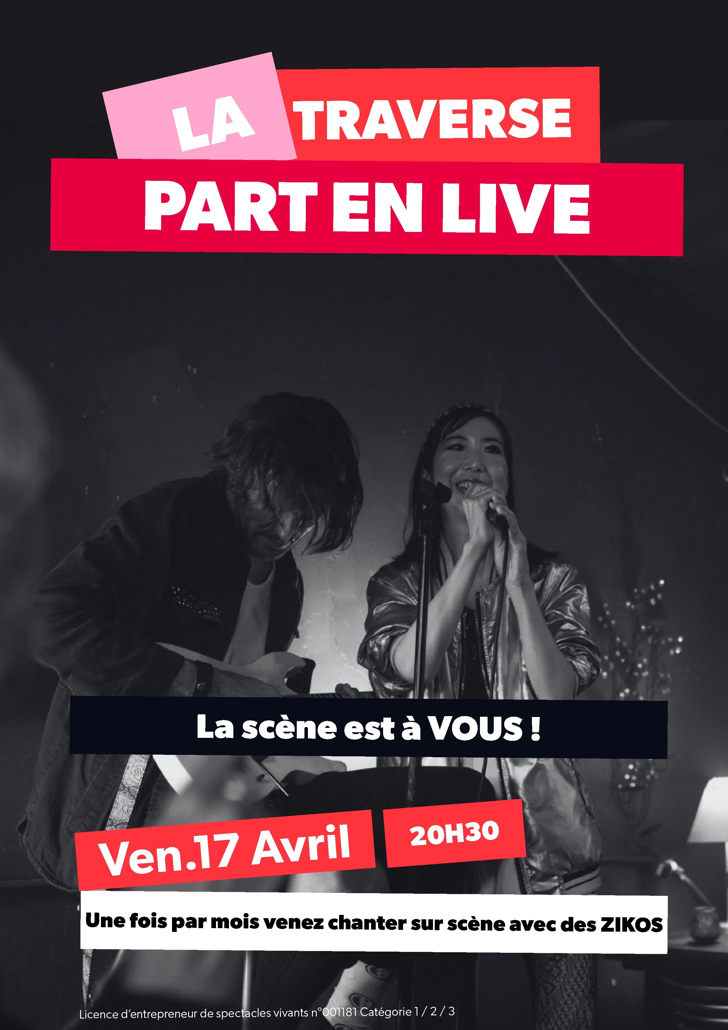 LA TRAVERSE PART EN LIVE 
