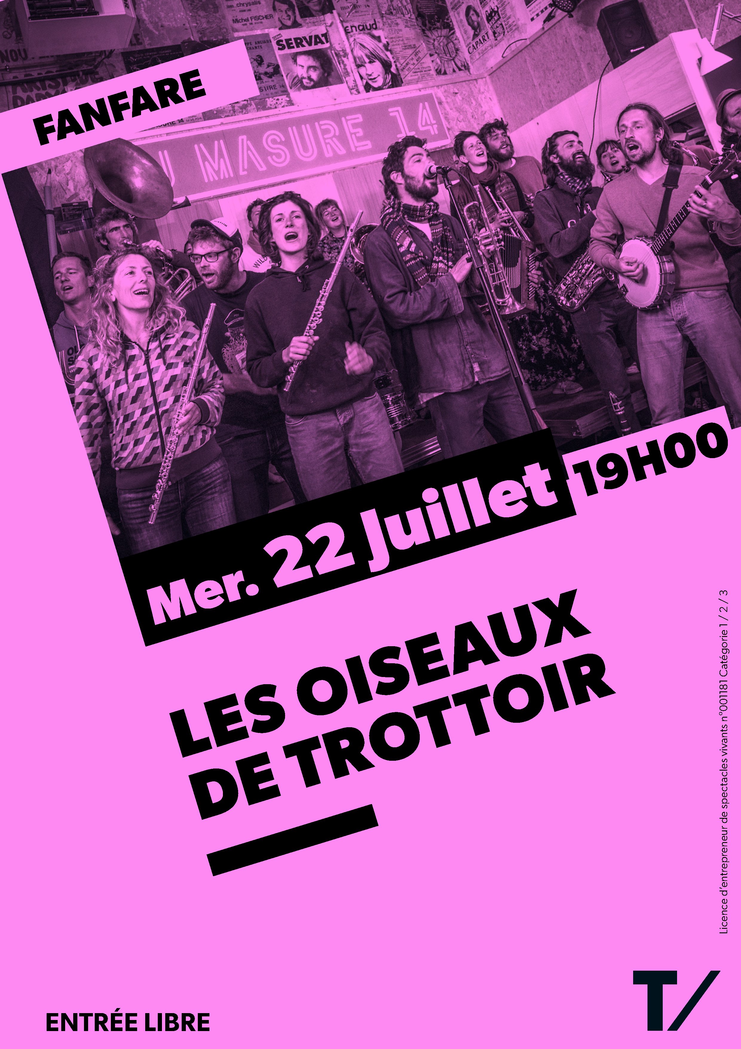 LES OISEAUX DE TROTTOIR | FANFARE