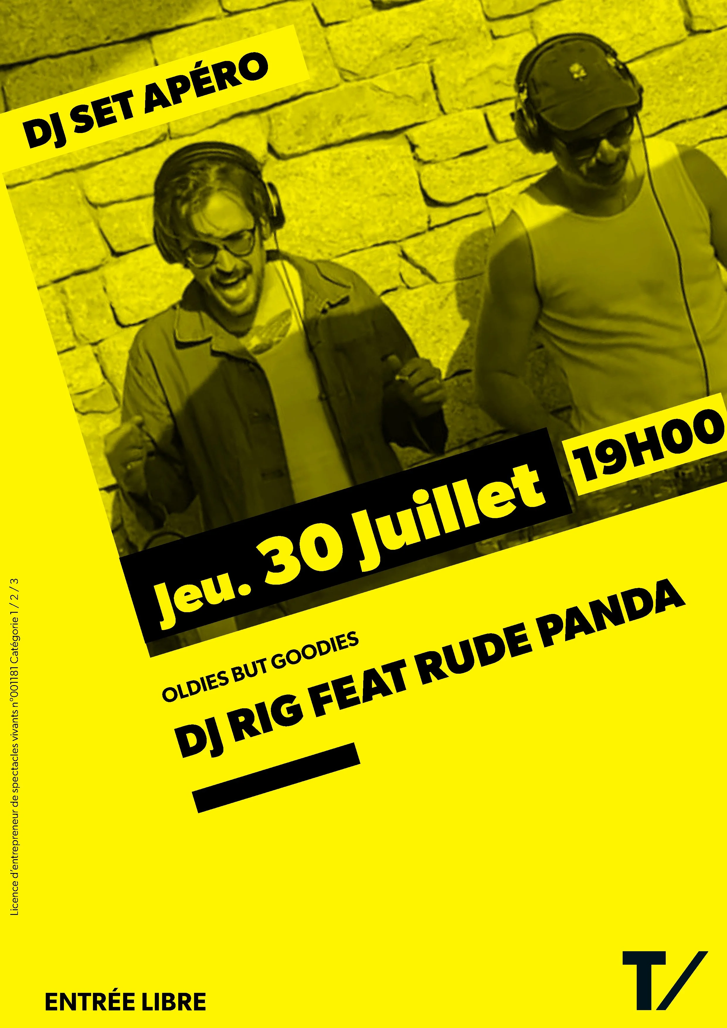 DJ RIG FEAT RUDE PANDA | DJ SET APÉRO | OLDIES BUT GOODIES