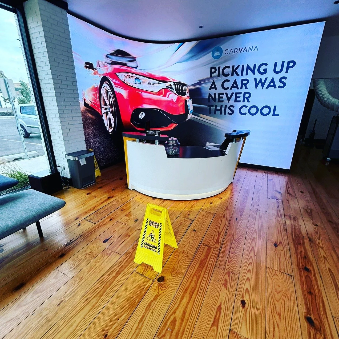 We just wrapped up a tough job at Carvana, where we used our ozone treatment to eliminate the stench of a rat nest from their main hall cabinet. Our team worked hard to leave the area smelling fresh and clean. Check out our specialized cleaning servi