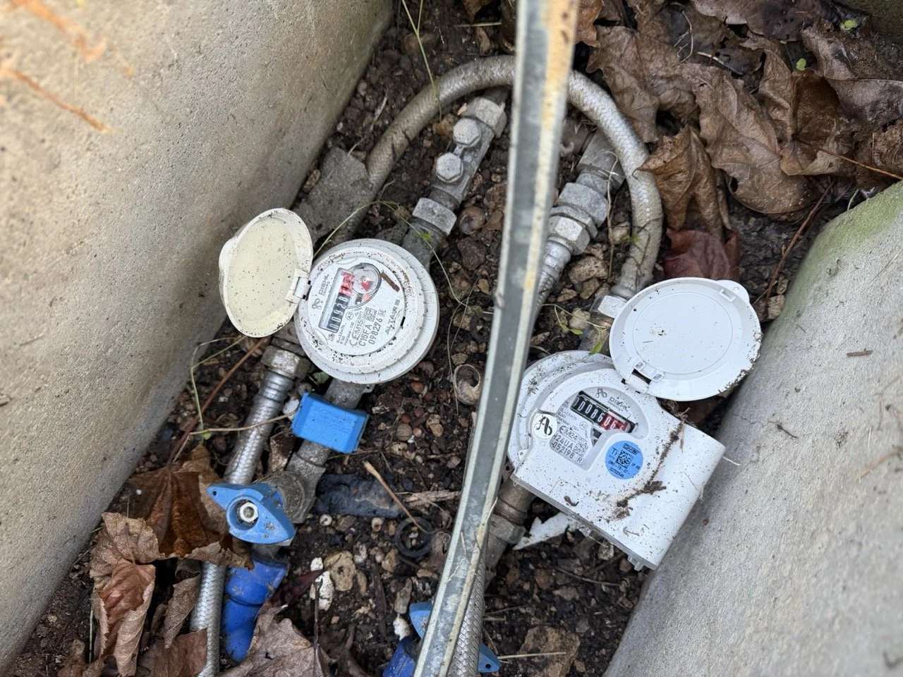 Constat de surconsommation d'eau au compteur (fuite après compteur) à Angoulême