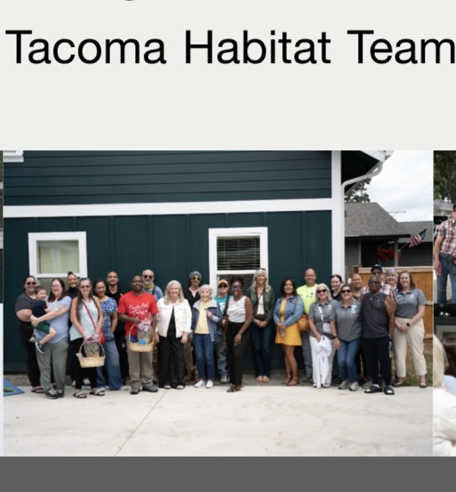 9. Celebrating completion of Habitat Homes in Tillicum Lakewood, WA