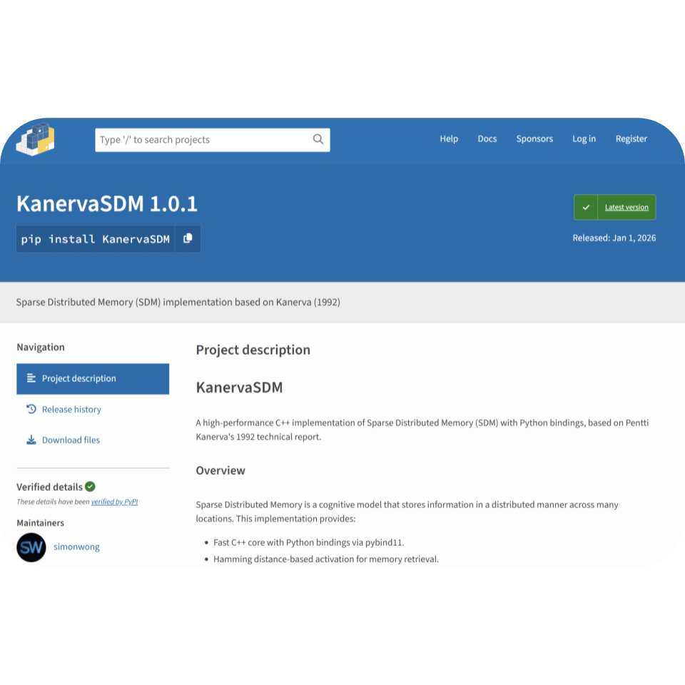 KanervaSDM PyPI Package
