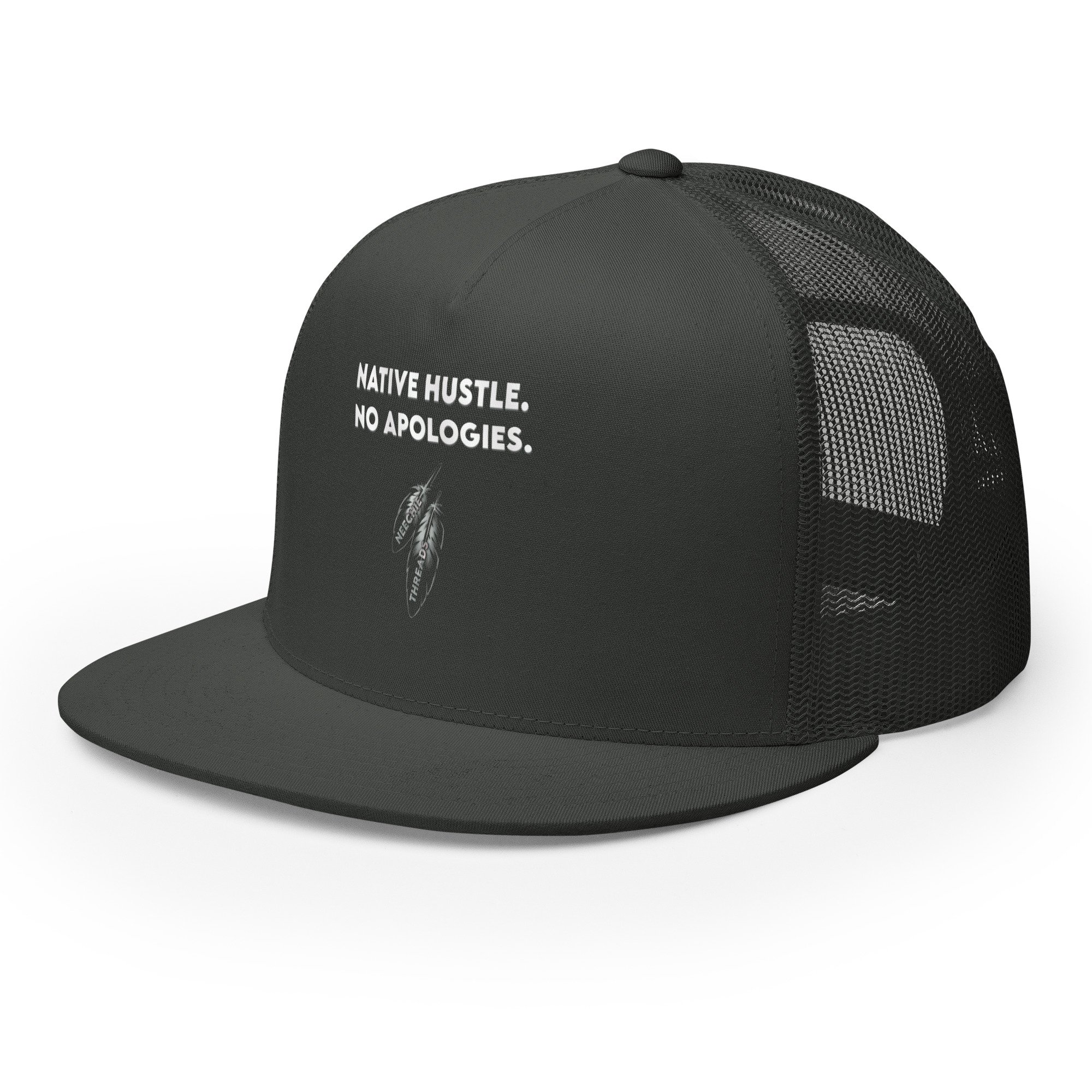 5-panel-trucker-cap-charcoal-left-front-681ba939d6a22.jpg