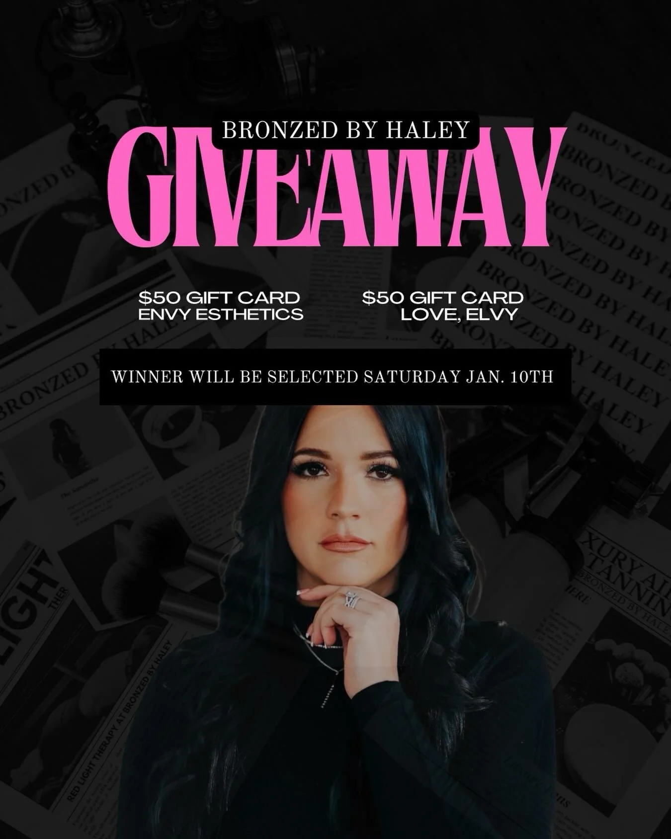 🎉 ANNUAL FIRST-OF-THE-YEAR GIVEAWAY 🎉

We&rsquo;re kicking off the new year by spoiling one lucky winner with goodies from our amazing in-house babes 💛

✨ WHAT YOU&rsquo;LL WIN:
&bull; A gift card to Envy Esthetics &mdash; good for any service she