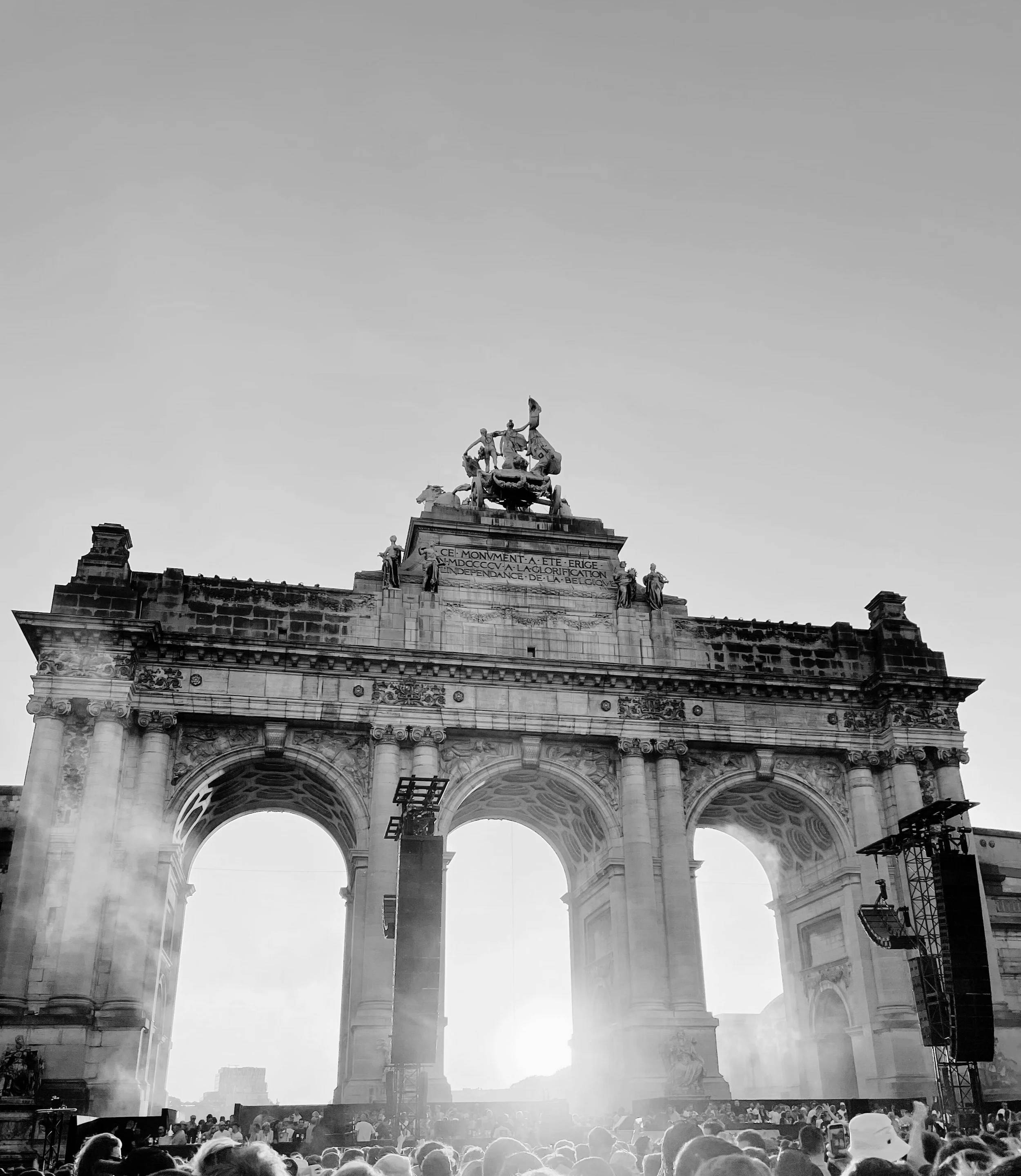 Architectural landmark background image representing structured and strategic social media services.