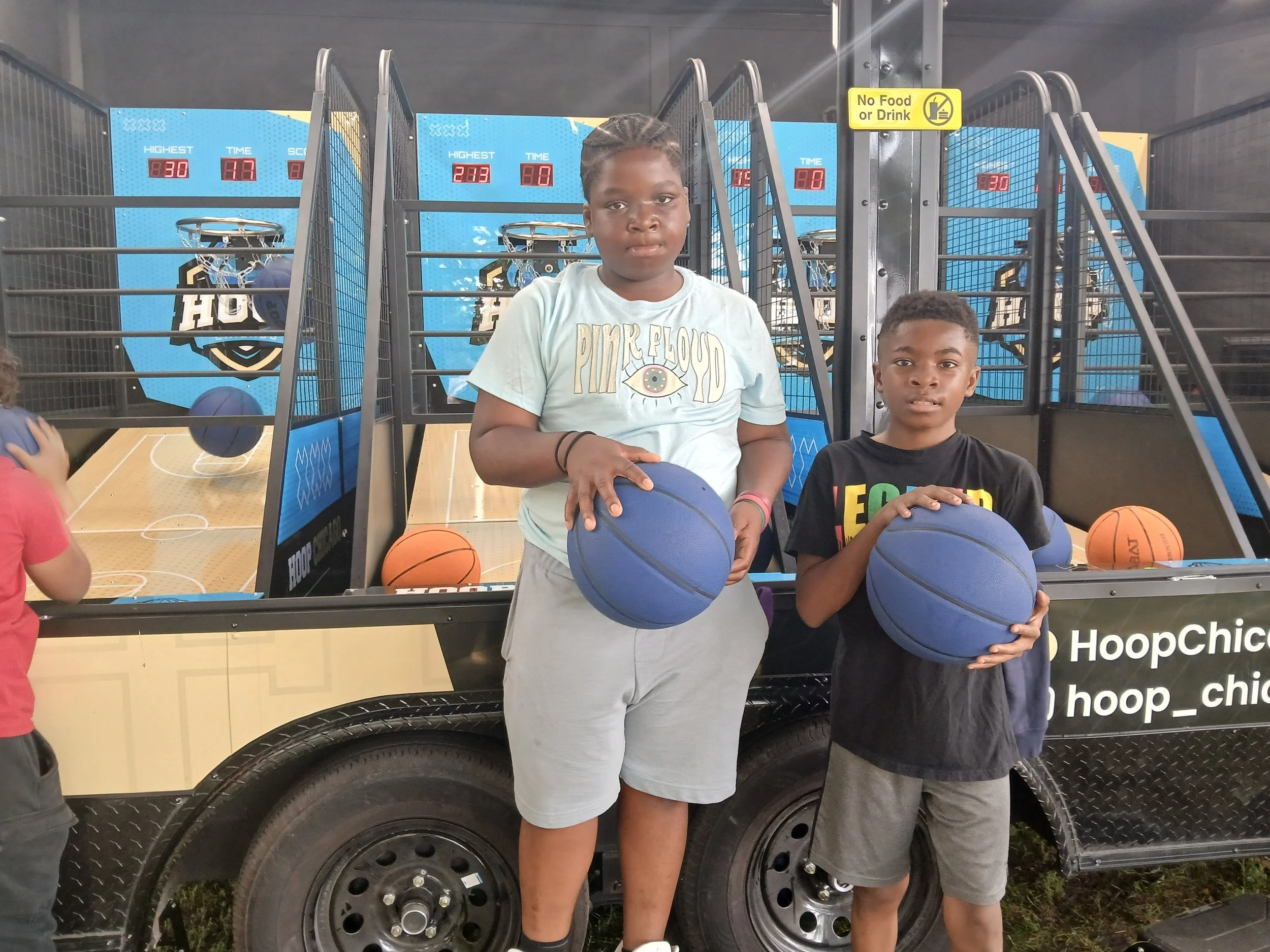 Score Big at Your February Events with Hoop Chicago: Chicago’s Arcade Basketball Trailer