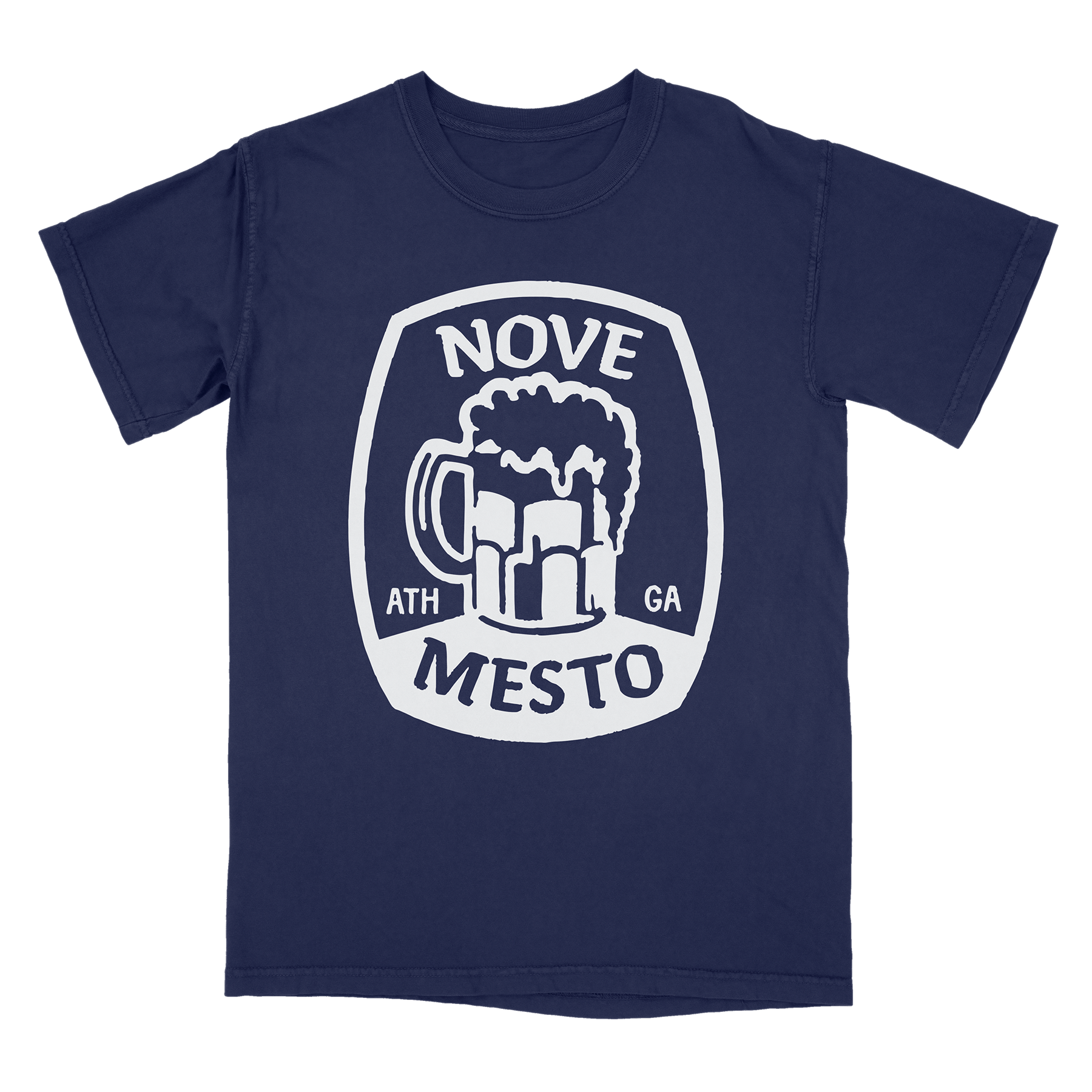 Nove Mesto Beer Mug Shirt Navy