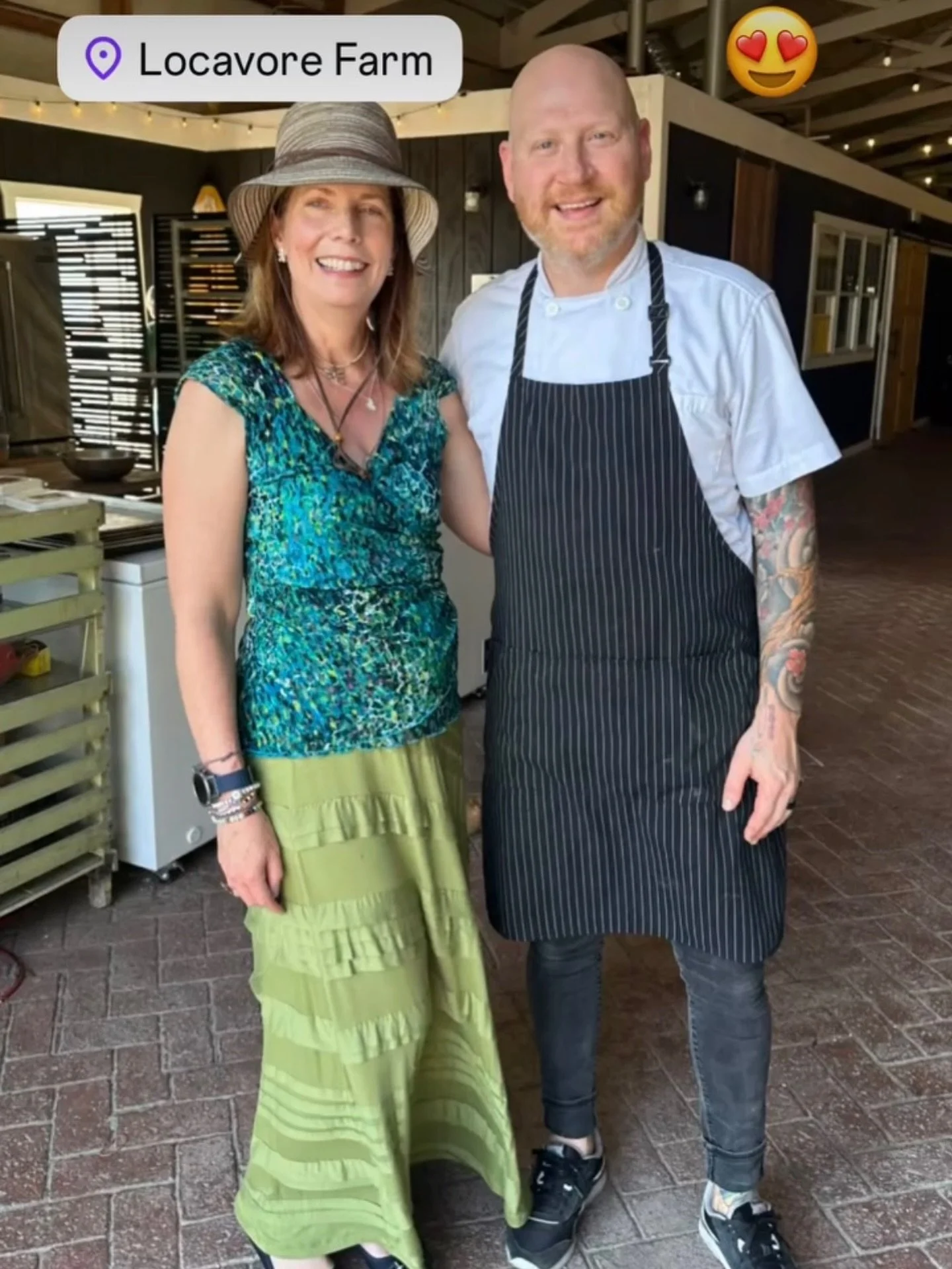 This is why I love what I do. A few months ago I had the privilege of cooking for @hrcoachckidder and 30 others in Texas during an incredible retreat hosted by @theaustinmedlin . The day @isaac_kiehl posted a reel she happened to see we were at @loca