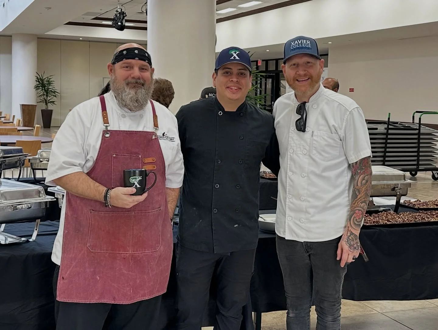 They say it's official once the merch rolls out. Thank you @xaviercollegeprep for making @ansleytable your preferred caterer. It has been a privilege serving all of you.
