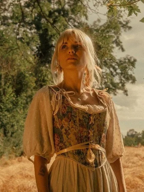 GIRL ON A HILL