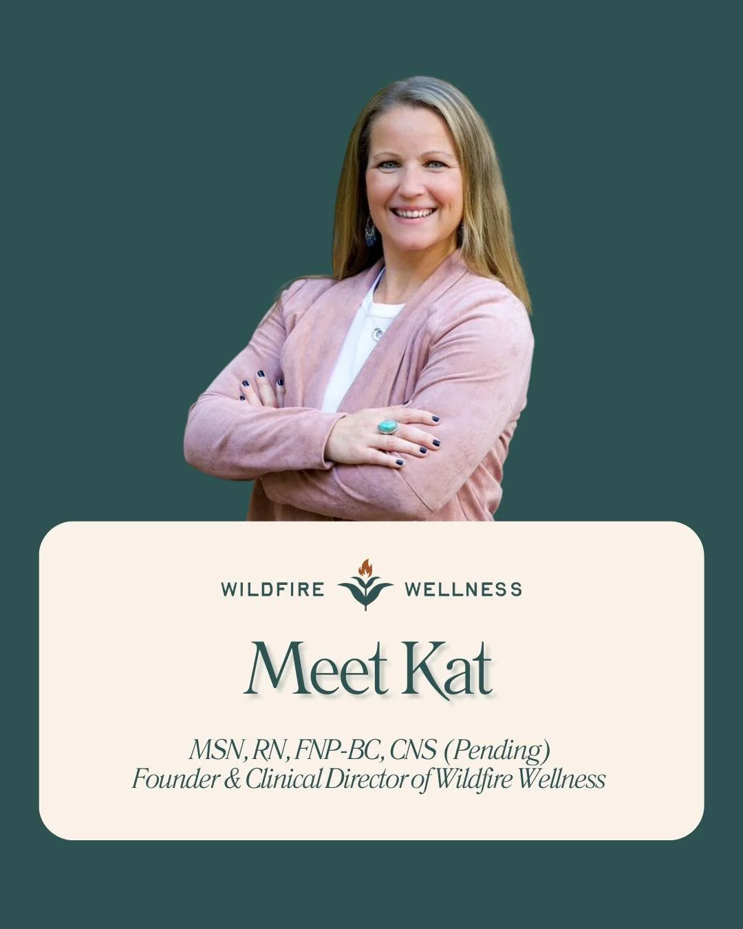 Meet Kathryn Farrell&mdash;MSN, FNP-BC, CNS-pending. 

A Family Practice Nurse Practitioner with master&rsquo;s training in complementary and integrative medicine, as well as functional medicine and nutrition. She blends cutting-edge lab testing, nut