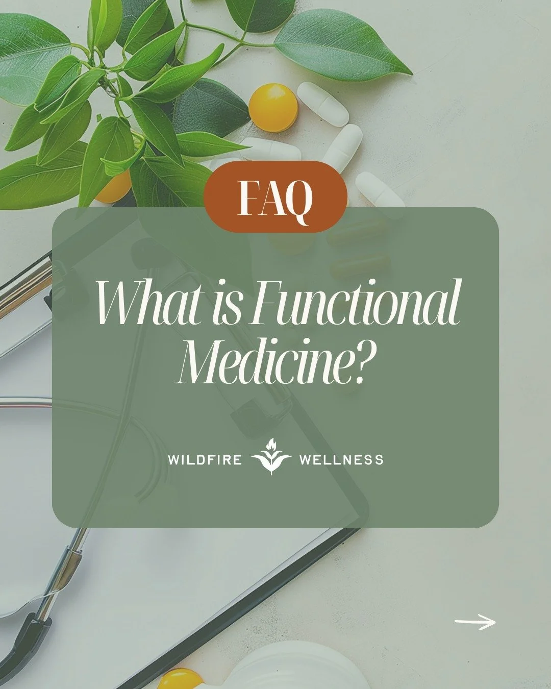 Think of functional medicine as care that asks why you&rsquo;re experiencing symptoms, not just what those symptoms are. Instead of masking issues with quick fixes, we take a deeper look at your genetics, lifestyle, environment, and health history to