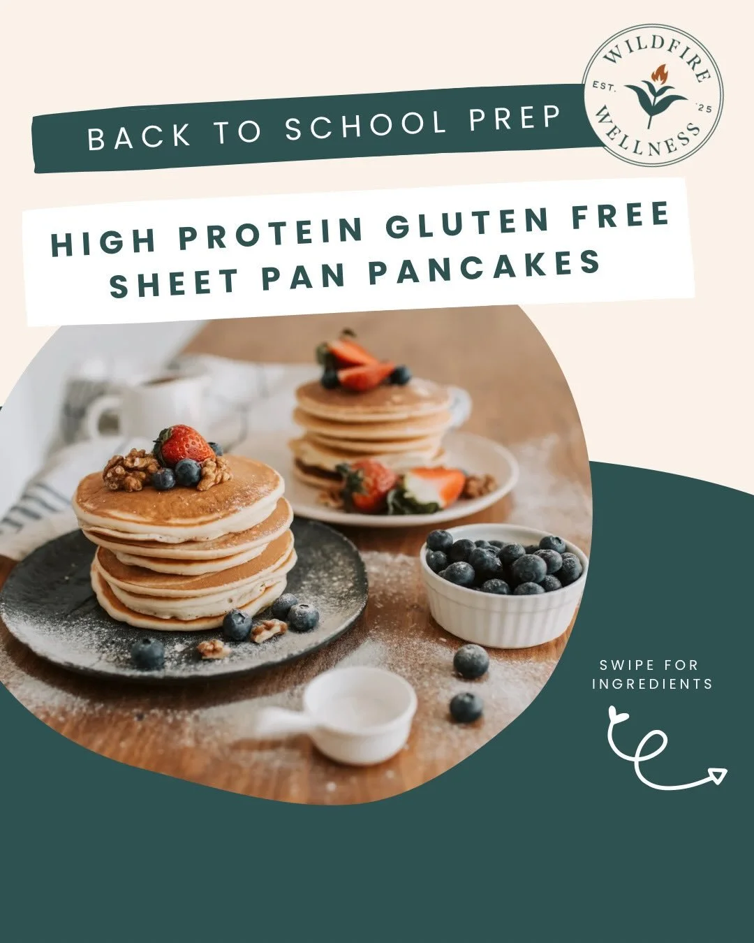 Protein-packed. Gluten-free. Family-approved. 🥞✨
Swipe to make your new weekday breakfast staple ➡️