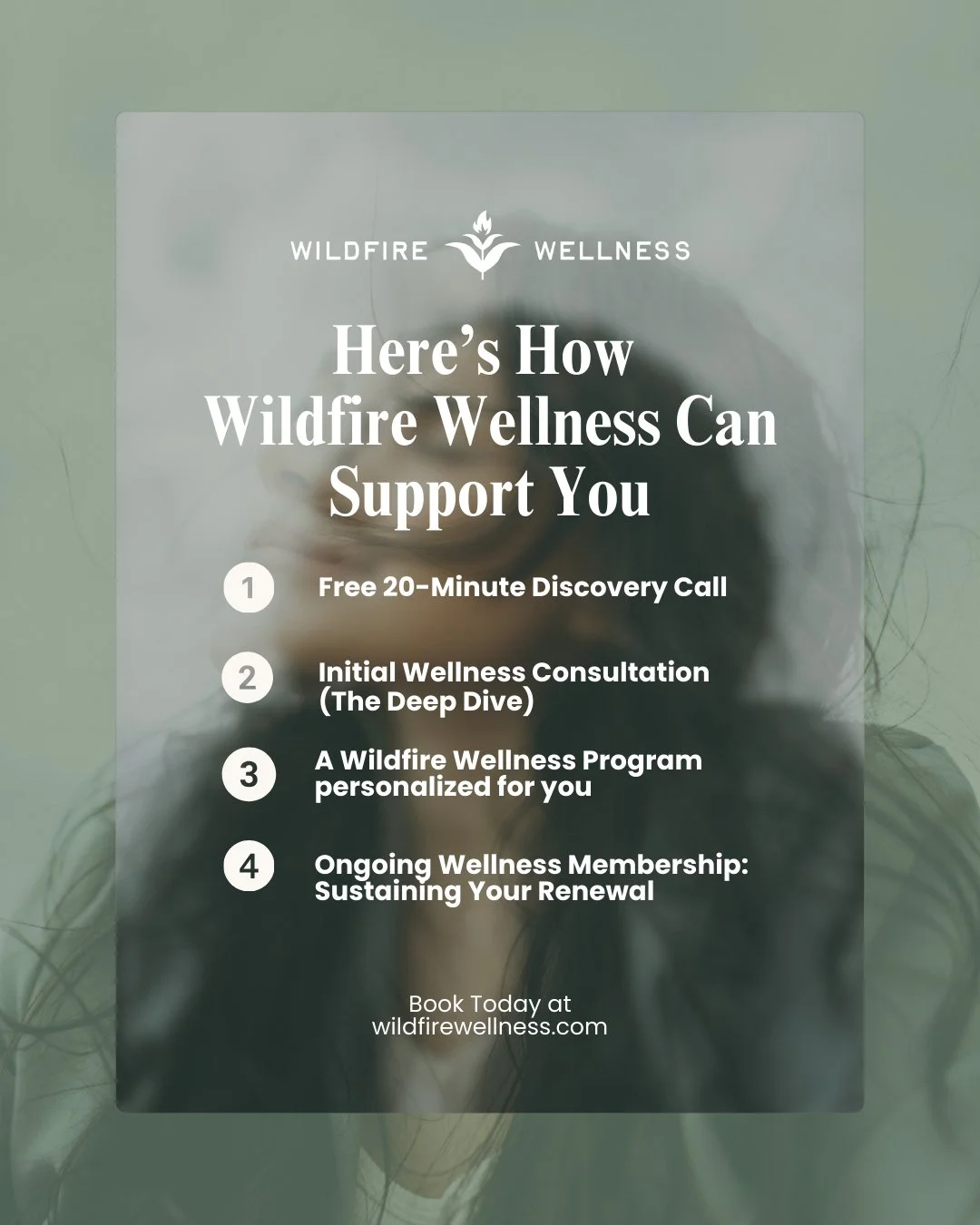 Not sure where to start with Wildfire Wellness? We&rsquo;ve made it simpler. ✨

Our updated services page clearly outlines how we support you &mdash; step by step &mdash; from your first conversation to ongoing care. Whether you&rsquo;re dealing with