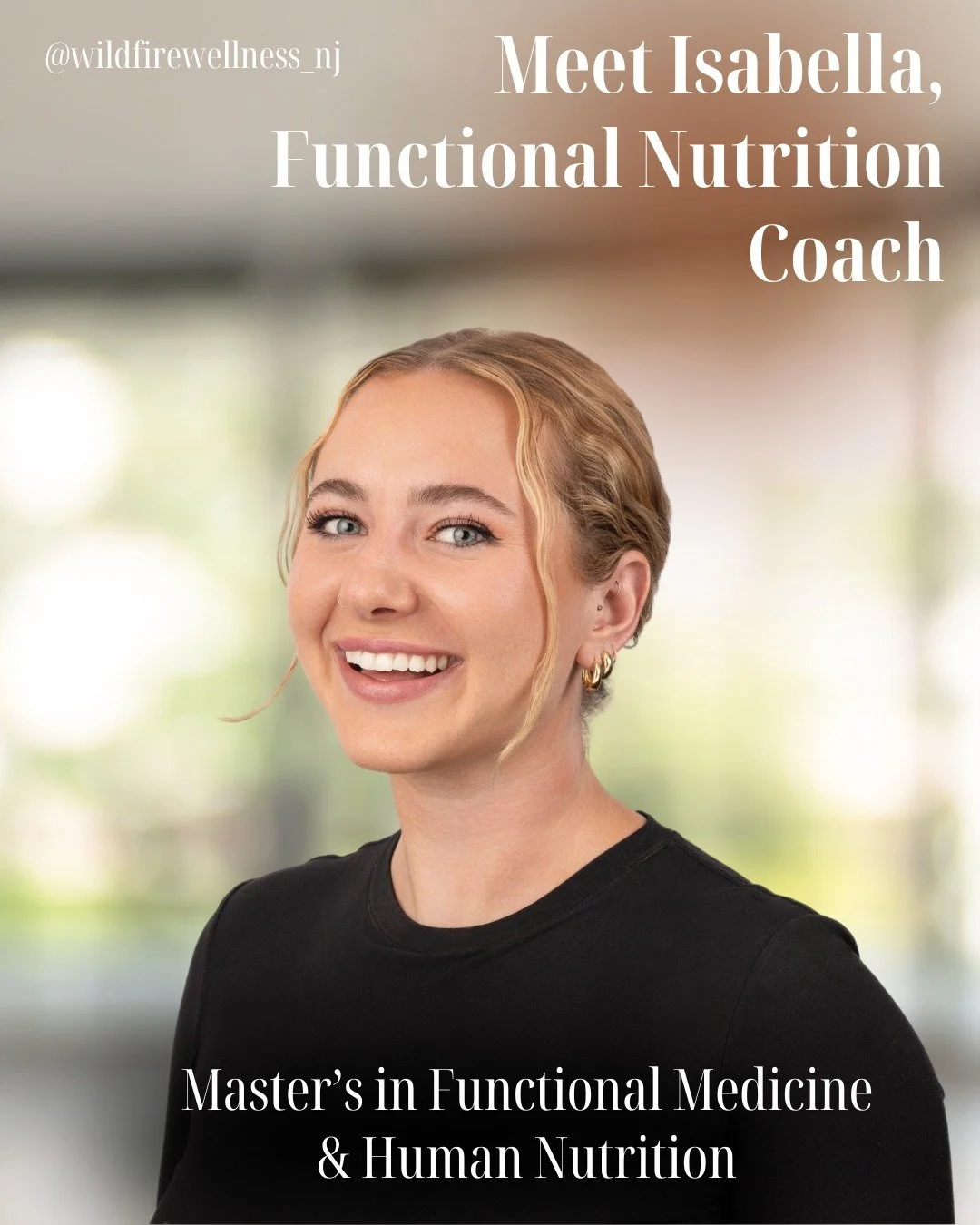 We&rsquo;re so excited to introduce Isabella, our functional nutritionist, who will be supporting clients inside both the Wildfire Membership and the 14-Day Wildfire Reset alongside Kat, our Program Director.
Isabella brings a thoughtful, evidence-ba