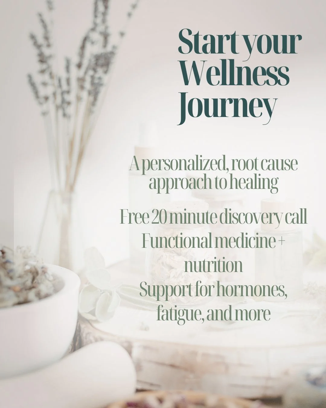 Start your wellness journey with the Wildfire Wellness team today. 
If you&rsquo;ve been feeling off (low energy, hormonal shifts, trouble losing weight, or just not like yourself) you&rsquo;re not alone.
At Wildfire Wellness, we take a root-cause ap