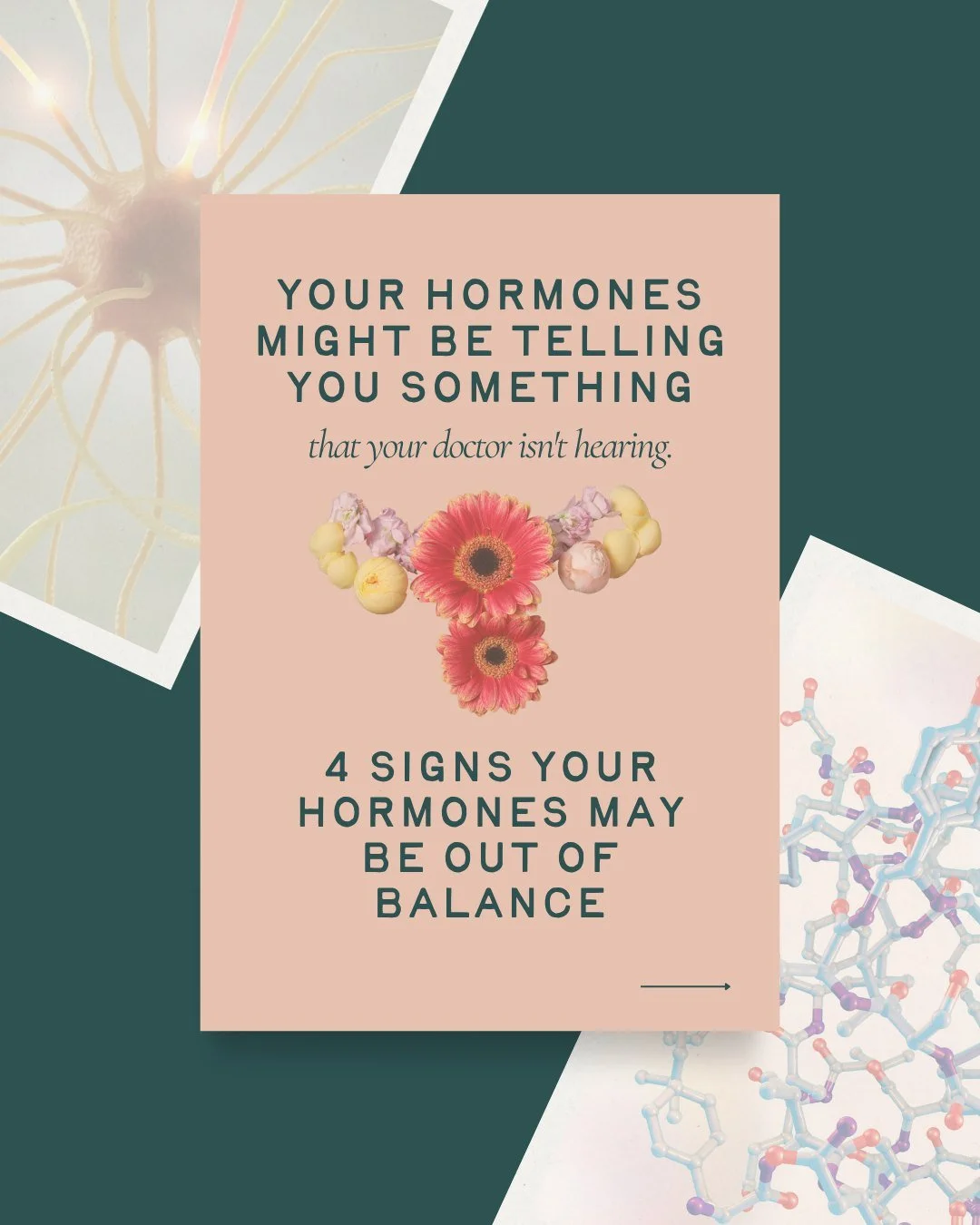 You shouldn't have to convince anyone that your symptoms are real.

If you're constantly exhausted, struggling with mood changes, gaining weight despite doing everything "right," or waking up at 3 a.m. night after night, your body may be tr