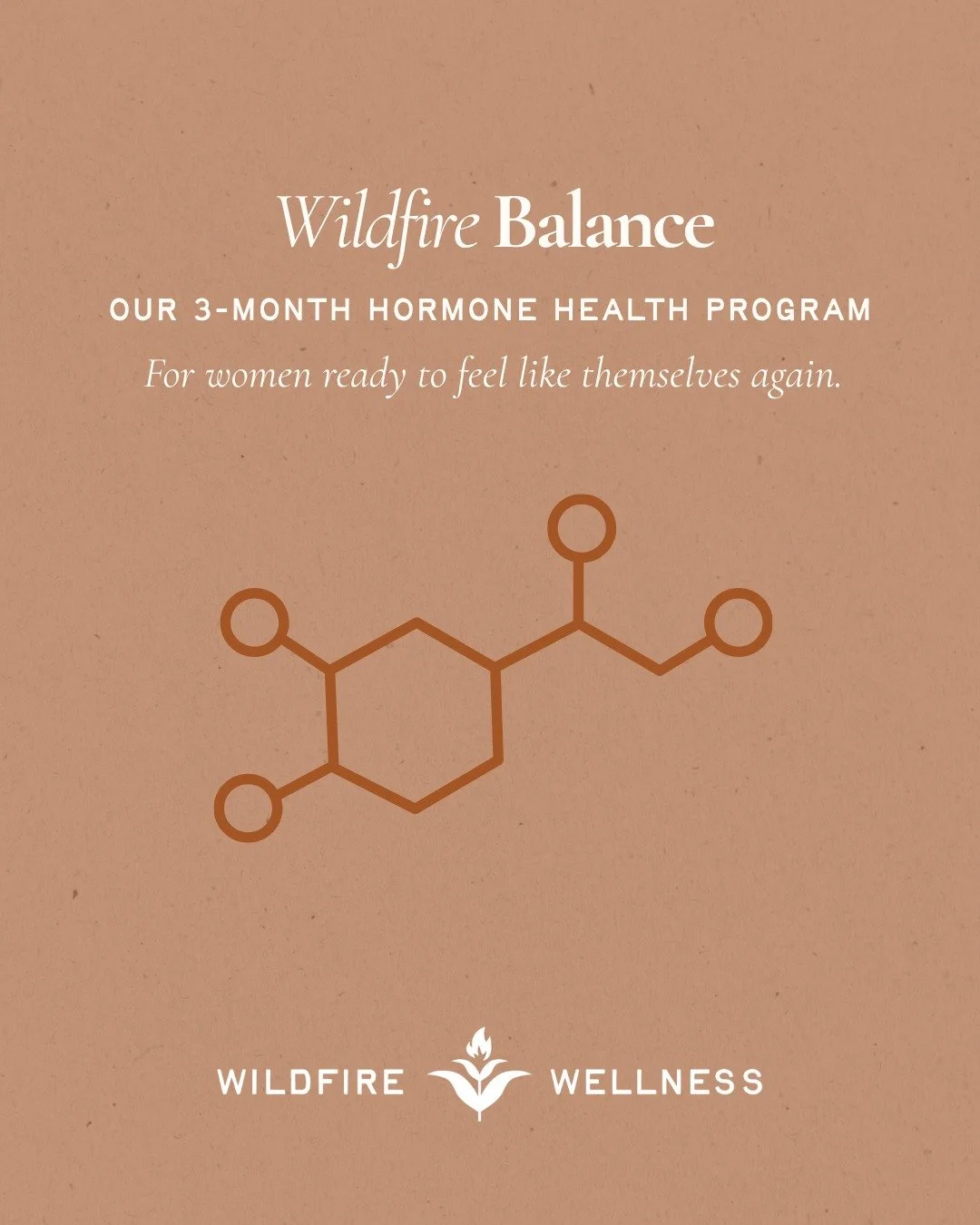 Hormone symptoms aren't one-size-fits-all.

Your care shouldn't be either.

Wildfire Balance is our signature 3-month hormone health program designed for women navigating perimenopause, menopause, and hormone-related symptoms who are looking for more