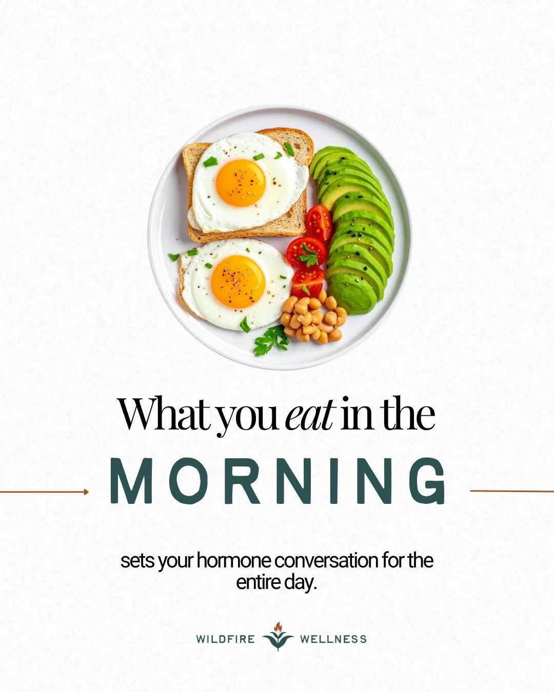 🔥 Save this - your hormones will thank you tomorrow morning.

Here's something most people don't realize: breakfast isn't just a meal, it's a hormone decision. The first thing you eat sets the tone for cortisol, insulin, and everything downstream.

