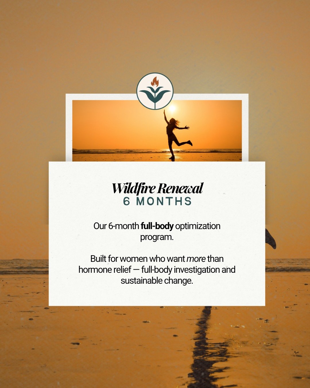 🔥 Book a discovery call at wildfirewellness.com ➡️ LINK IN BIO.

#WildfireWellness #FunctionalMedicine #WomensHealthProgram #WildfireRenewal #GutHealth #WeightLoss #HormoneBalance