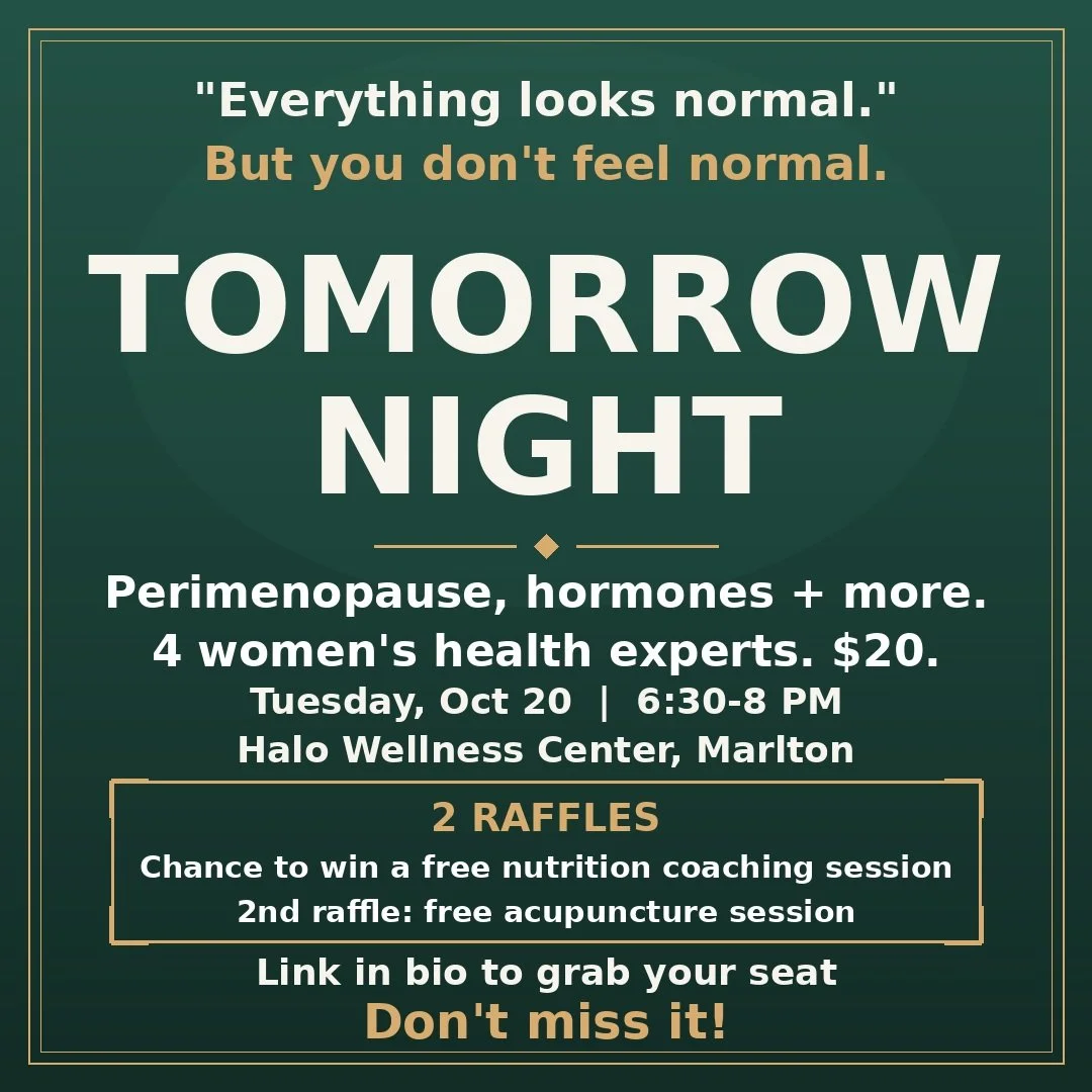 "Everything looks normal."

You've heard it. You've felt dismissed. You've Googled your symptoms at 2 AM wondering if it's all in your head.

It's not. And tomorrow night, you get real answers.

4 women's health experts. Your questions on h